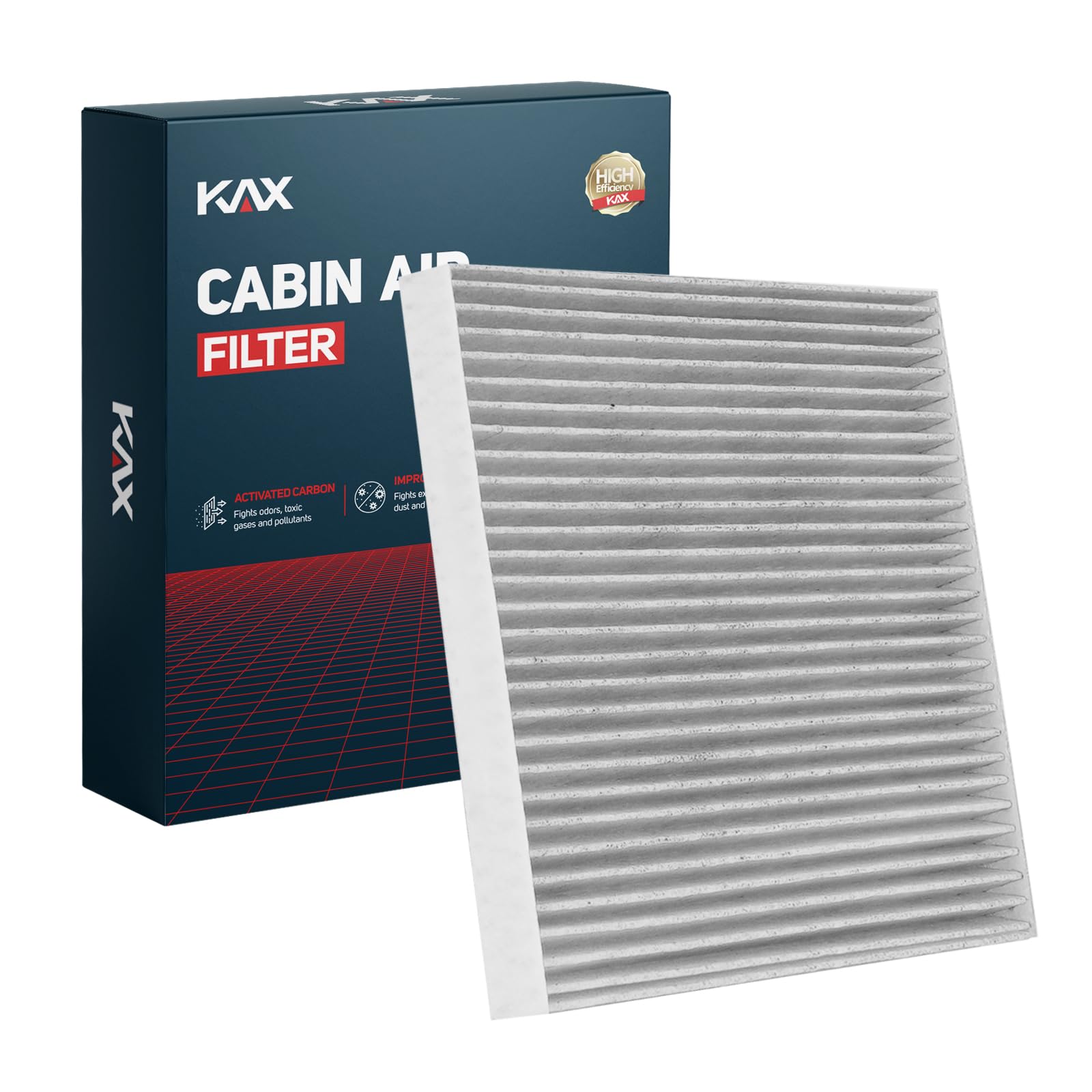KAX Cabin Air Filter CF11819 Replace for Equinox 2010-2017,Sonata 2011-2014, Optima 2011-2015, Santa Fe(Sport/XL), Terrain, Vue,