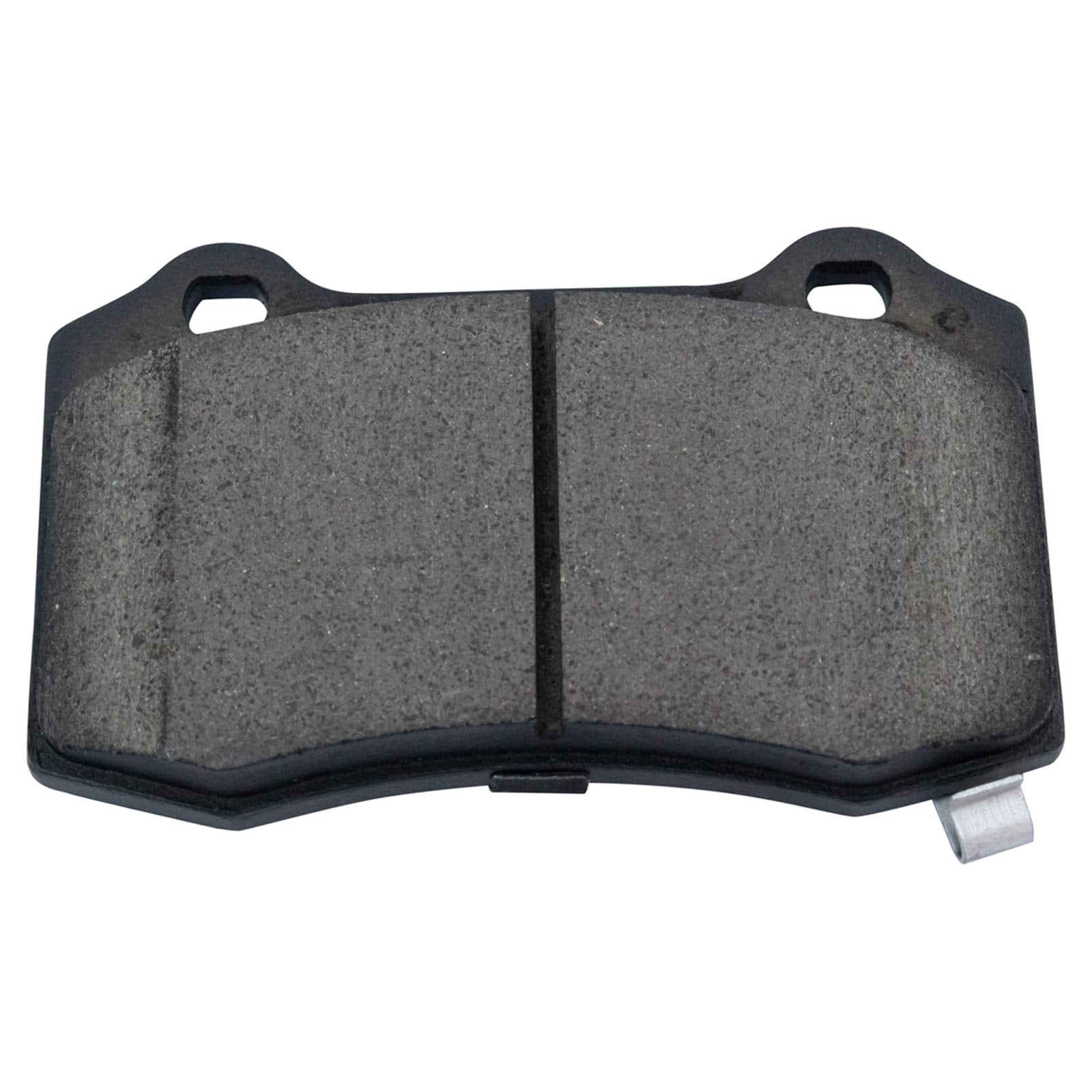 Trq Rear Brake Pad & Rotor Kit Brake Pads Brake Rotor Ceramic Vented Premium G-Coated Compatible With 2018-2019 Dodge Durango 20