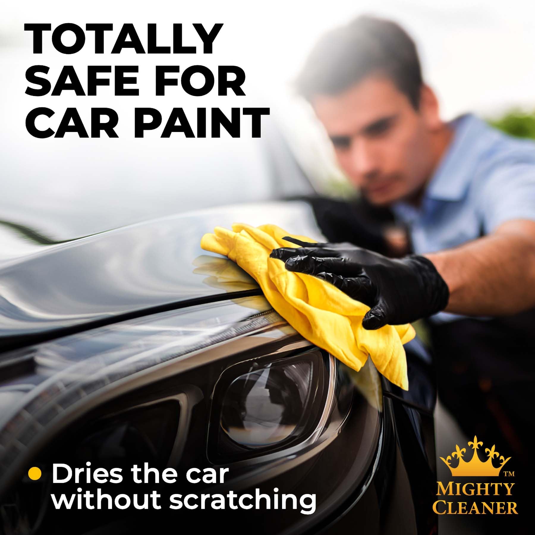 Premium 2Pk +1 Free Shammy Cloth For Car Drying - (26''X17'') - Super Absorbent Chamois Towel For Car - Reusable & Scratch-Free