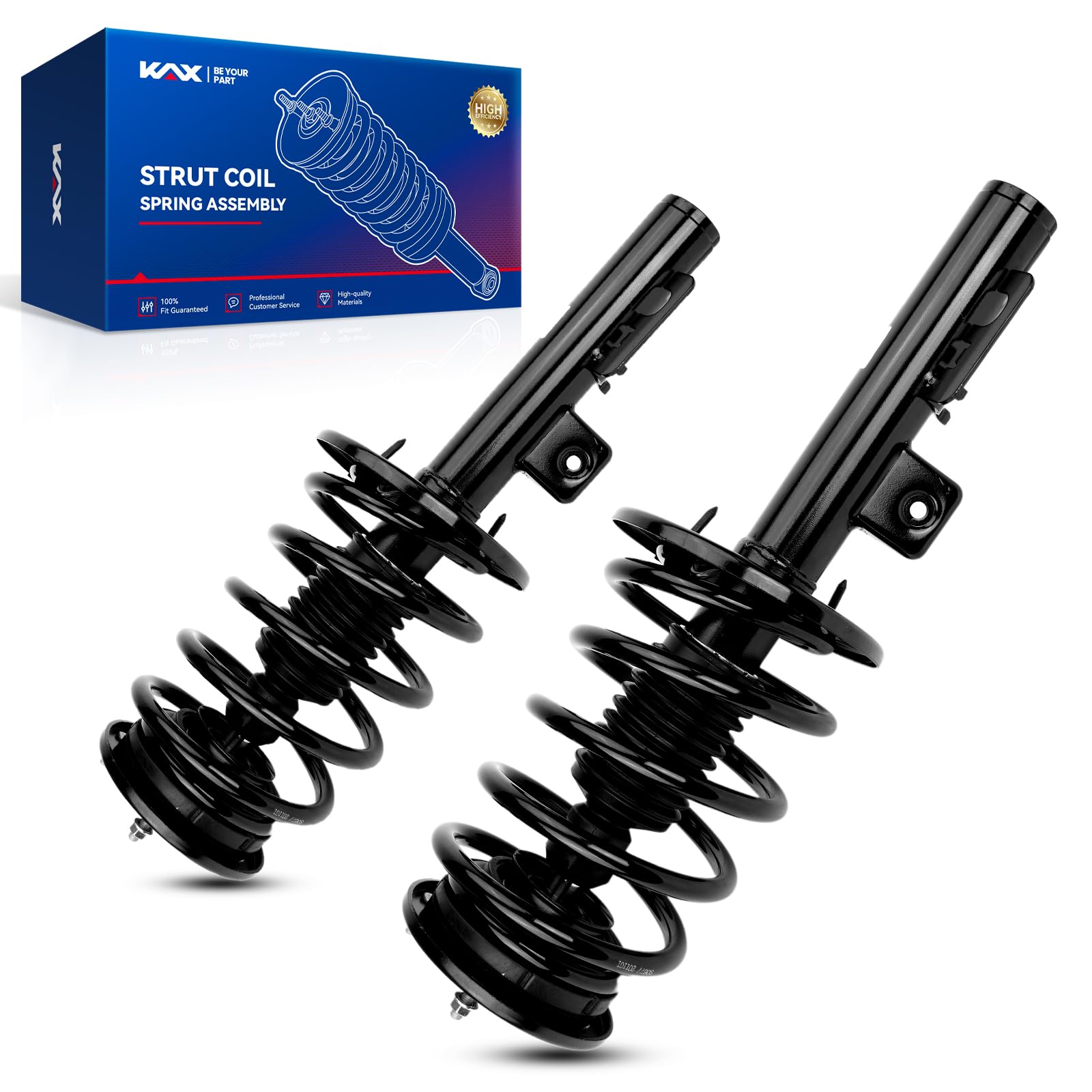 KAX Front Struts Fit for Ford Taurus X Sable 2008 2009 FWD, Quick Complete Suspension Struts with Coil Spring Assemblies 172530L