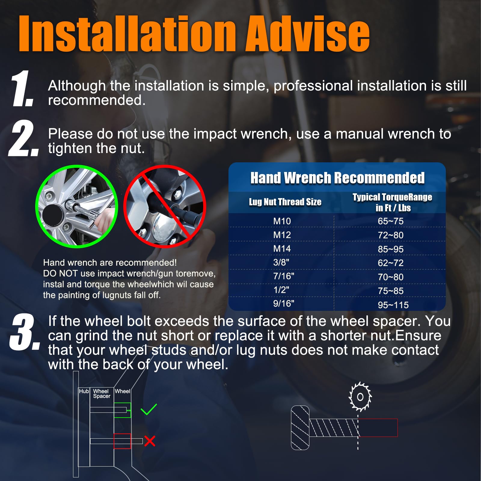 Gasupply Atv Wheel Spacers 4X110, Compatible With Cfmoto, Segway, Yamaha, 2'' 50Mm Wheel Spacer Adapters Black 74Mm Hub Bore Wit