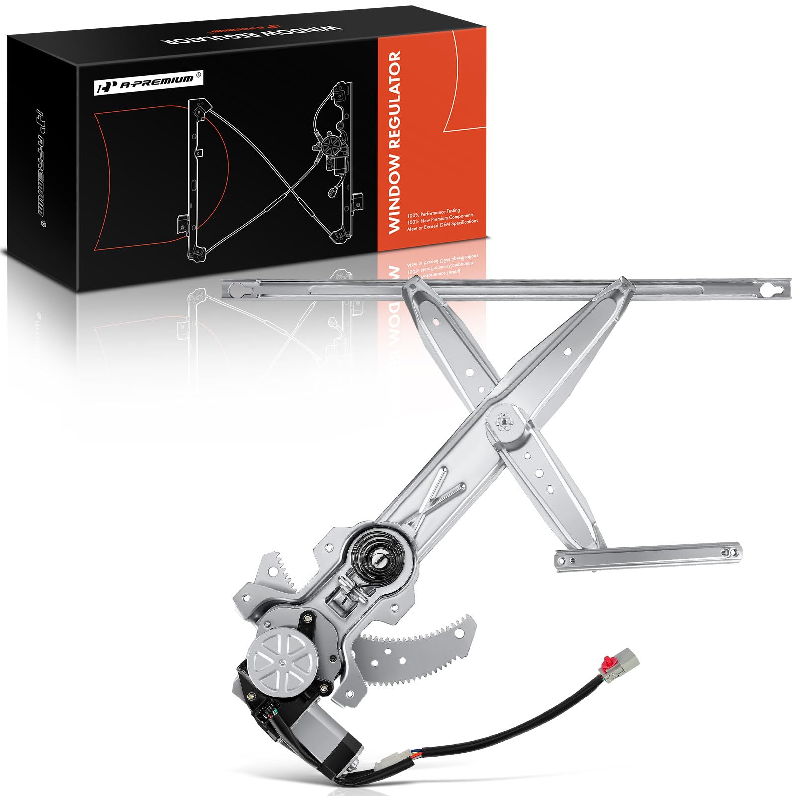 A-Premium Power Window Regulator With Motor Replacement For Honda Accord 1998-2002 (Coupe Only) Front Left Driver Side