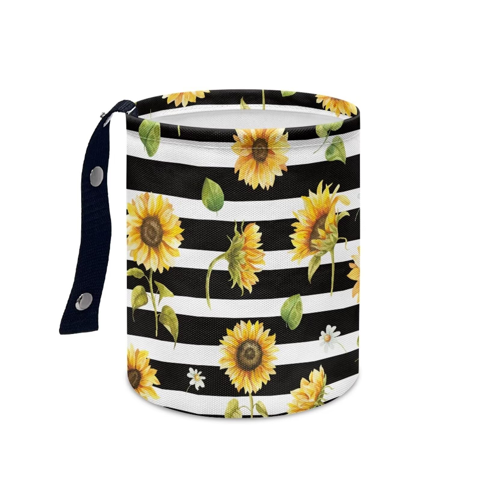 Brosoneto Hanging Portable Car Printed Sunflower Multipurpose Car Accessories Interior Universal Collapsible Back Seat, Front Co