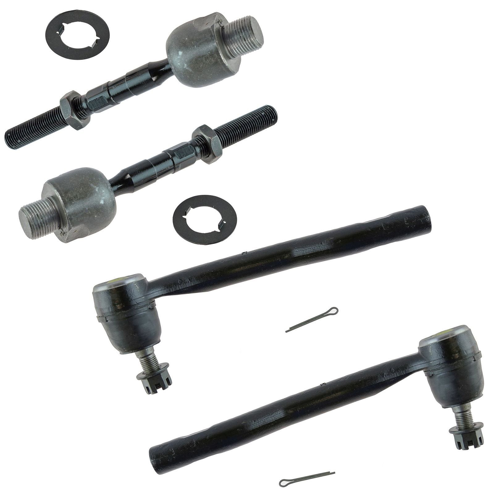 Trq Front Tie Rod Set Compatible With 2009-2013 Mazda 6