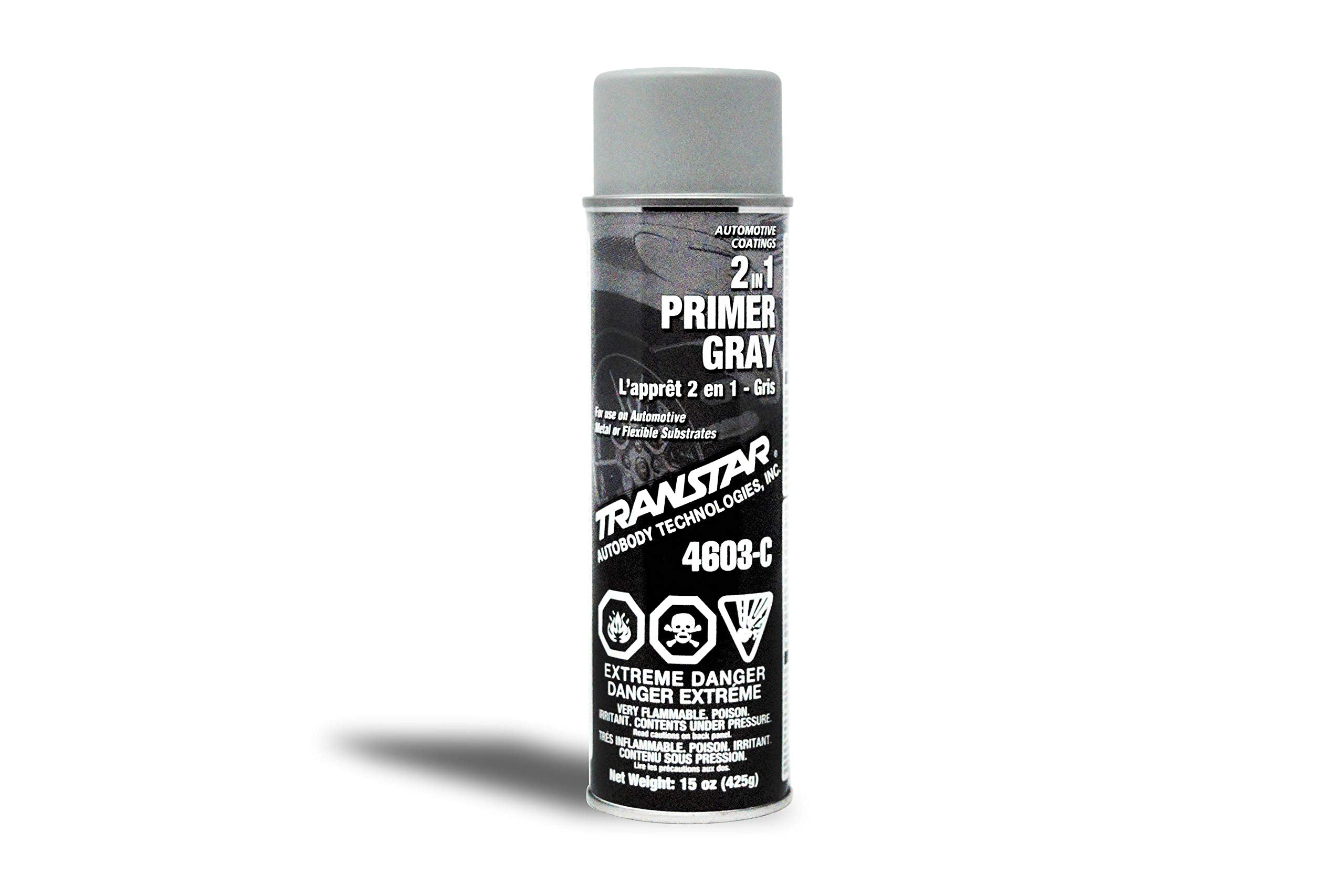 TRANSTAR TRAN4603 2 in 1 Primer Gray Aerosol CASE of 6