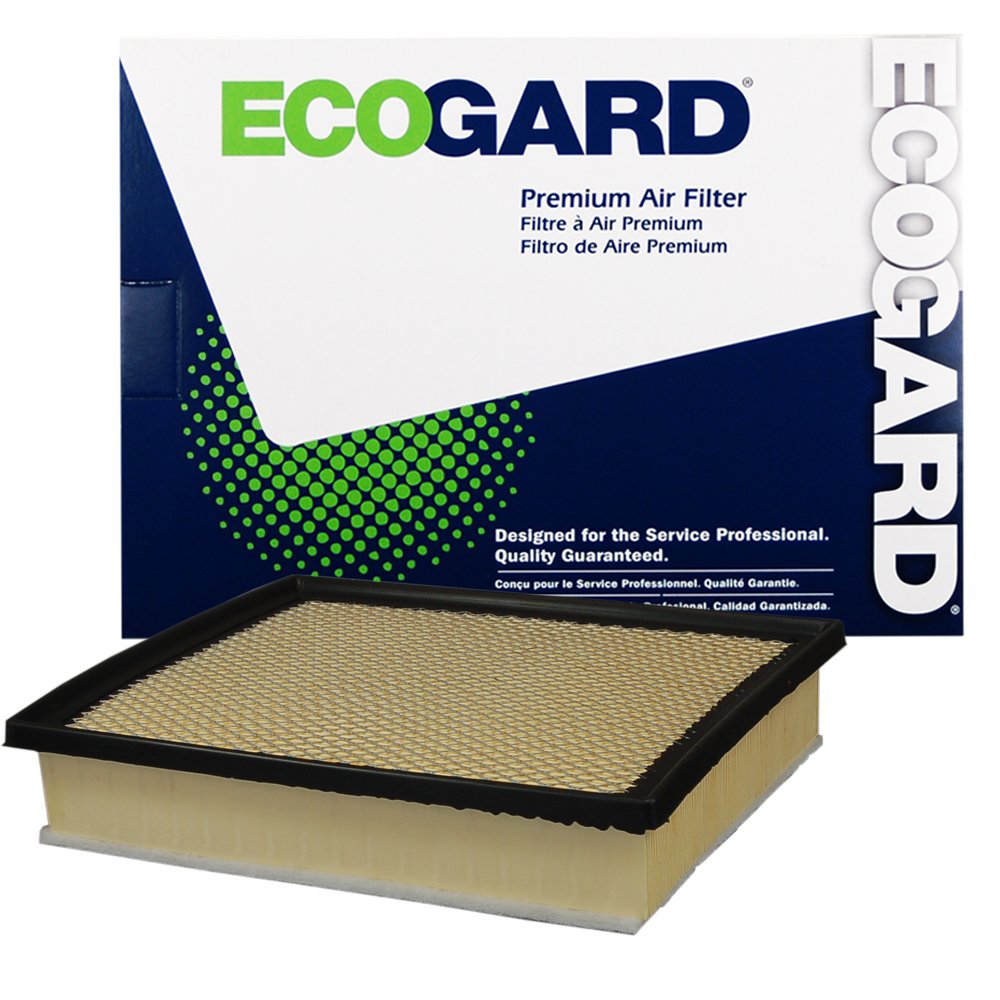 ECOGARD XA10242 Premium Engine Air Filter Fits Toyota Tacoma 3.5L 2016-2021, Tundra 5.7L 2014-2021, Tundra 4.6L 2014-2019, Sequo