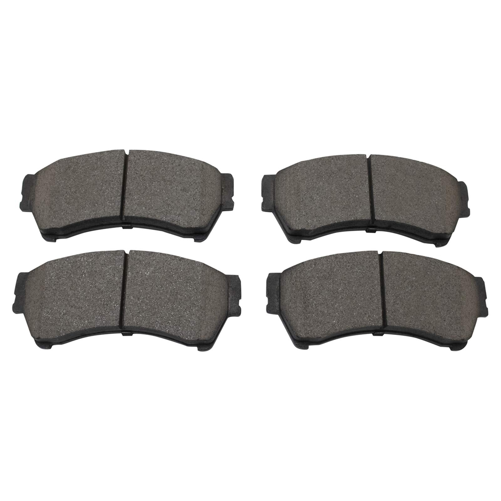 TRQ Front Brake Pads Ceramic Compatible with 2006-2012 Ford Fusion 2007-2012 Lincoln MKZ 2006 Zephyr 2006-2013 Mazda 6 2006-2011