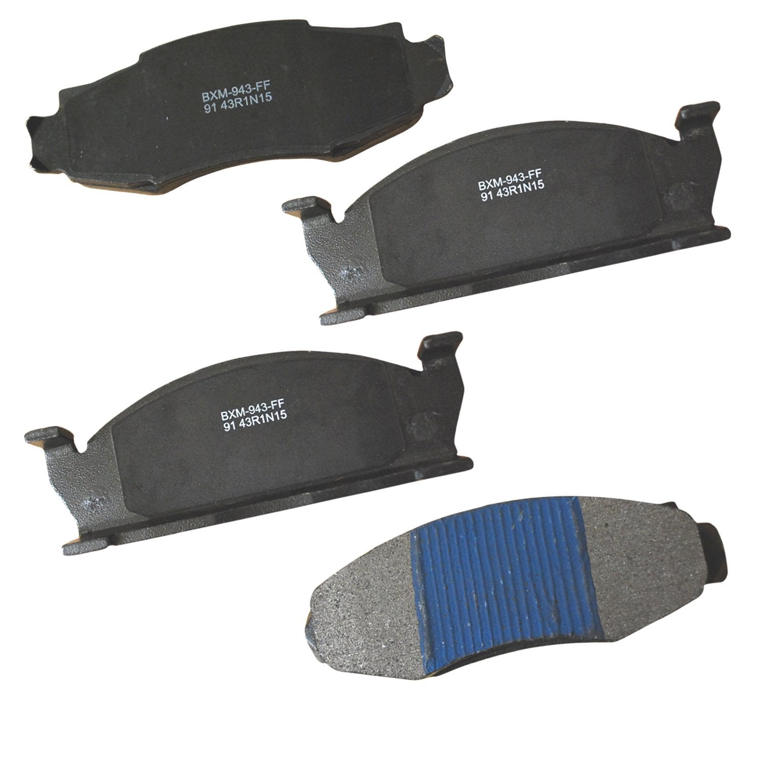 Bendix Premium Sbm91 Semi-Metallic Front Brake Pads For Select Models American Motors Amx,Concord,Eagle,Gremlin,Hornet,Pacer,Spi