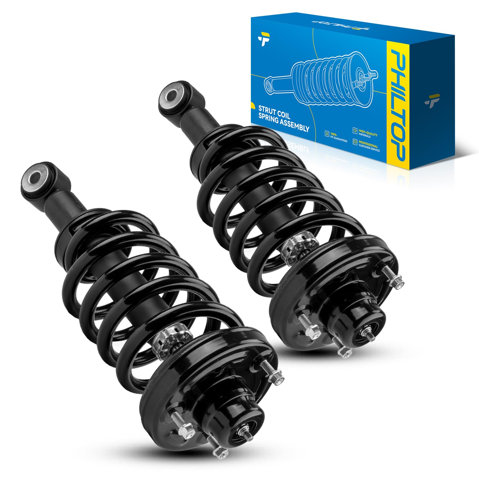 Philtop Rear Struts Fit For Expedition 2007 2008 2009 2010 2011 2012 2013 2014 2015 2016 2017, N-A-V-I-G-A-T-O-R 2007-2017, 1711