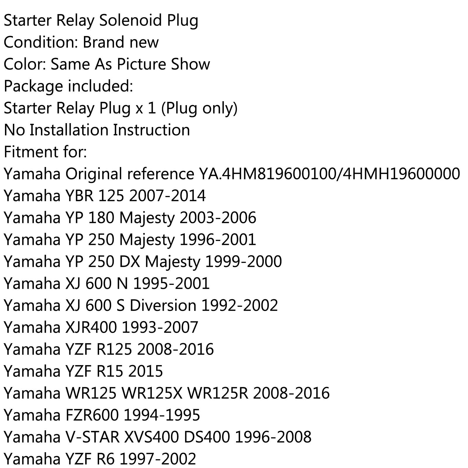Artudatech Regulator Rectifier Male Plug Connector For Yamaha Yp Xj Yzf For Aprilia Piaggio