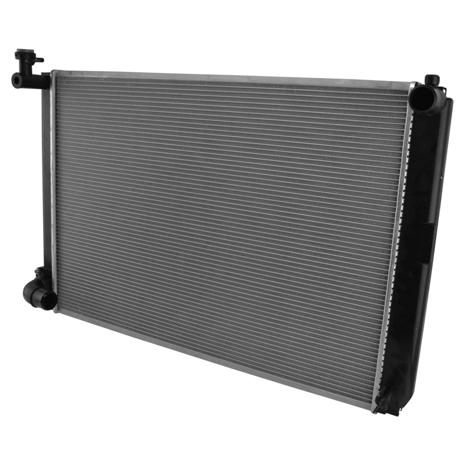 Trq Radiator Assembly Aluminum Core Compatible With 06-08 Lexus Rx400H 06-07 Toyota Highlander Cu2929 Lx3010132