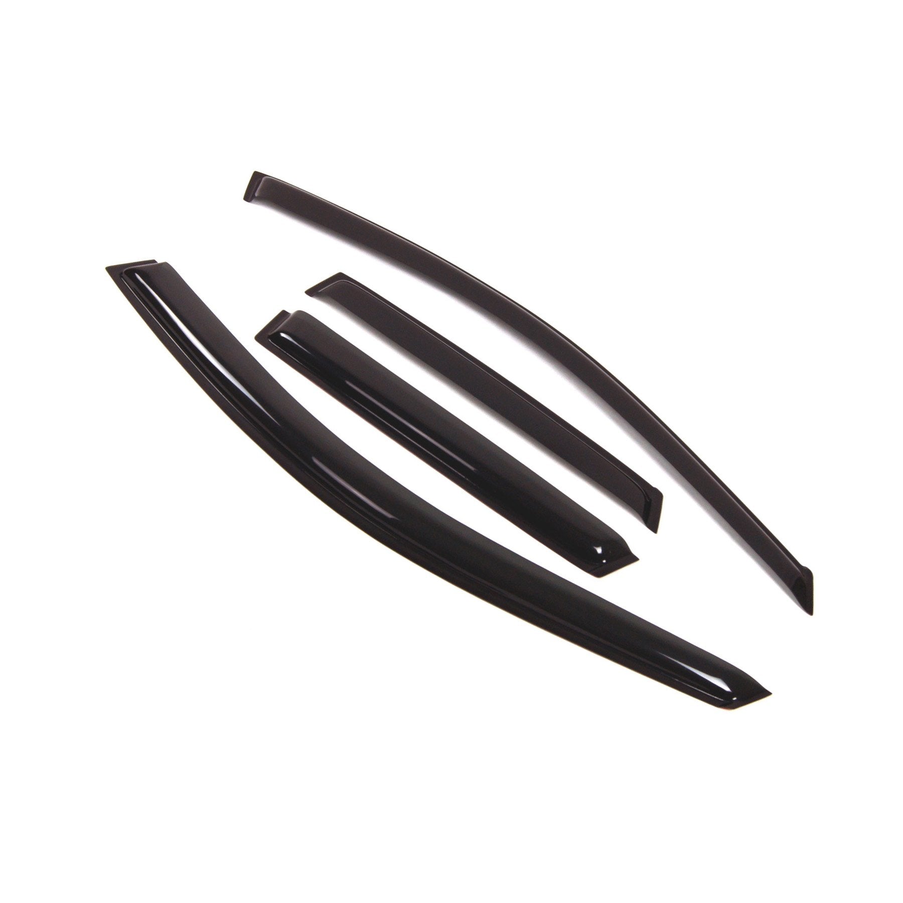 Tuningpros Outside Mount Window Vent Visors Rain Guards Compatible With Acura Rdx 2007-2012 | Side Window Wind Deflectors Rain S