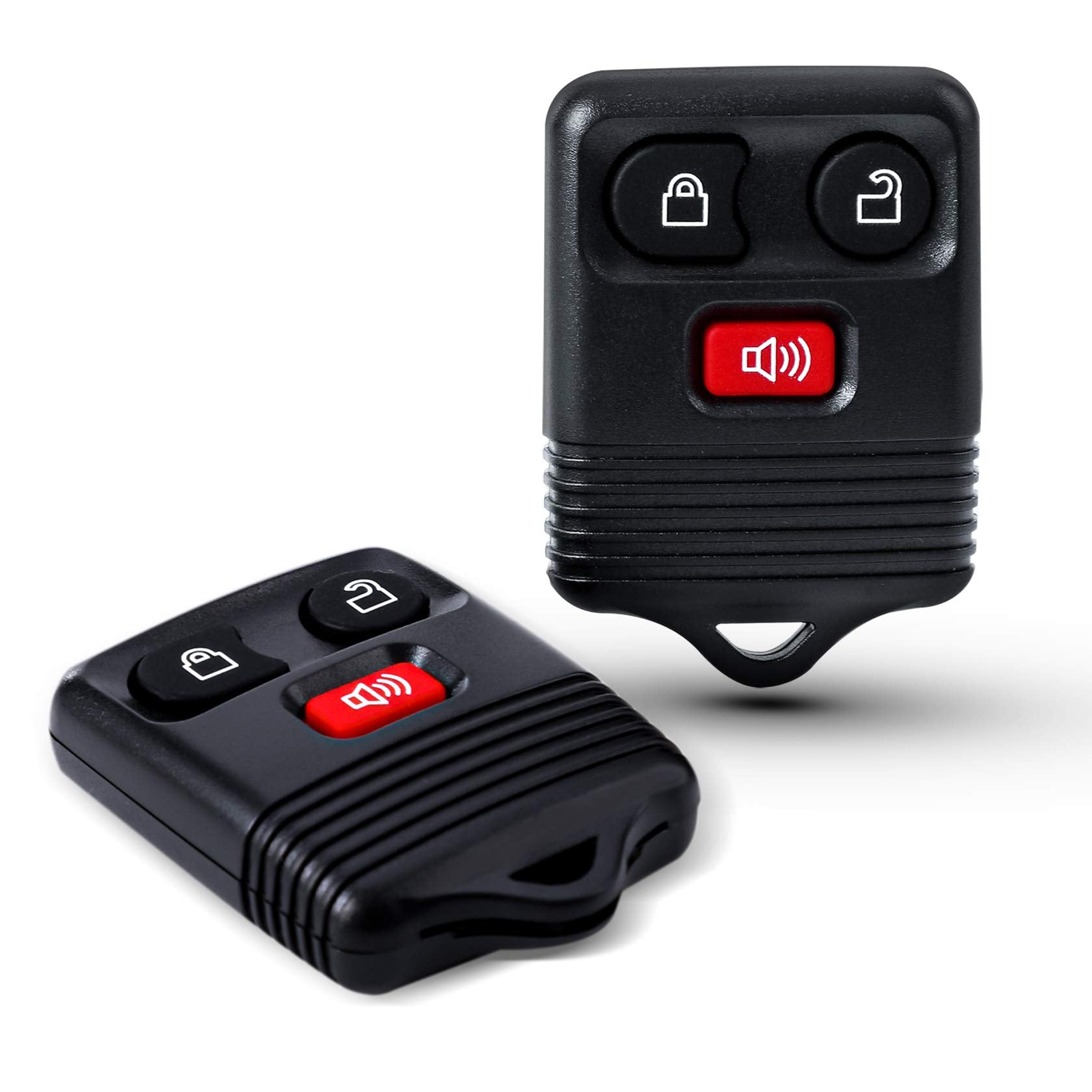 big-autoparts 2 Replacement Keyless Entry Remote Key Fob Clicker Transmitter for Ford 1998-2016 F-150 F-250 F-350, Mazda, Mercur