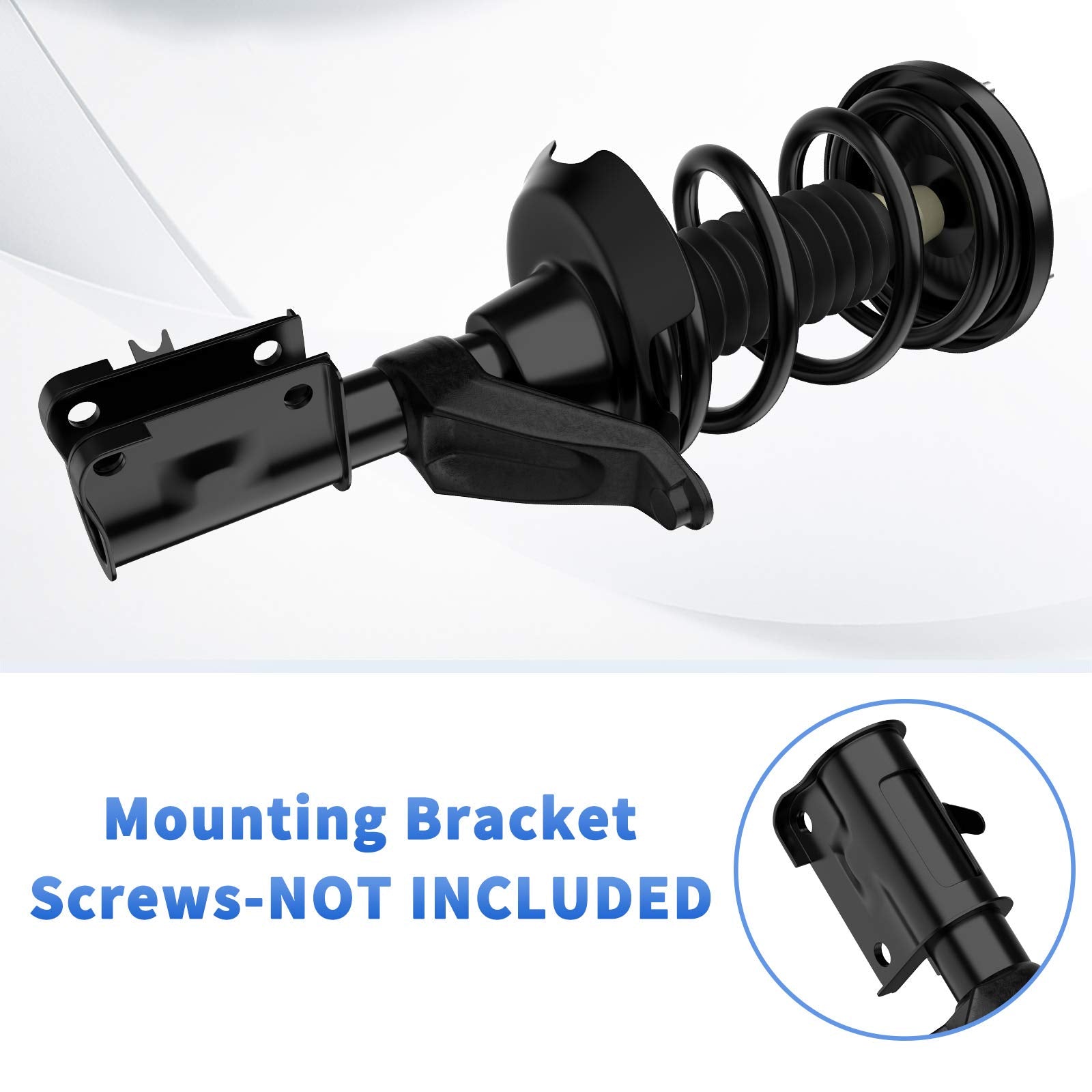 Yitamotor Front & Rear Struts Complete Strut Suspension Compatible With 2001-2005 Civic