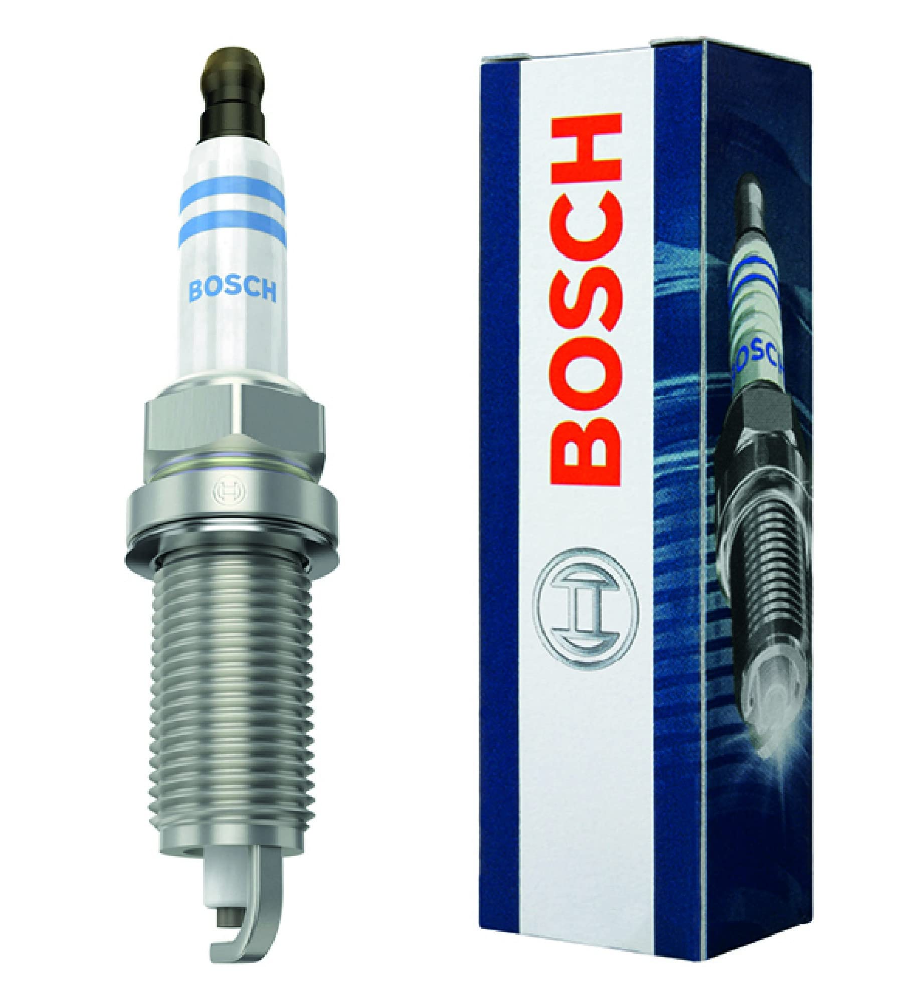 BOSCH FR8TE2 Copper with Nickel Spark Plug - Single