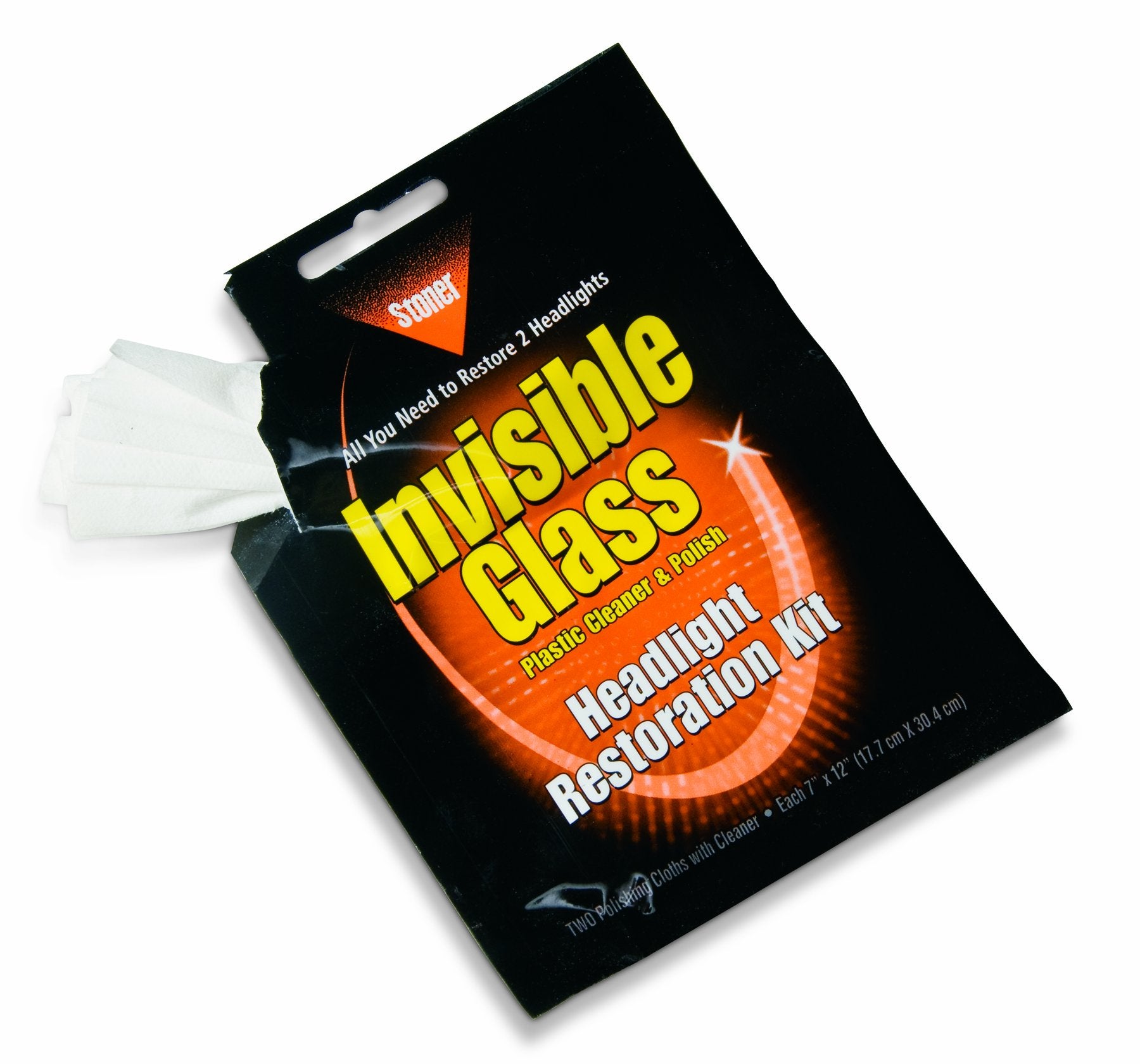 Invisible Glass Headlight Restoration Wipes - Pack of 2, 95121