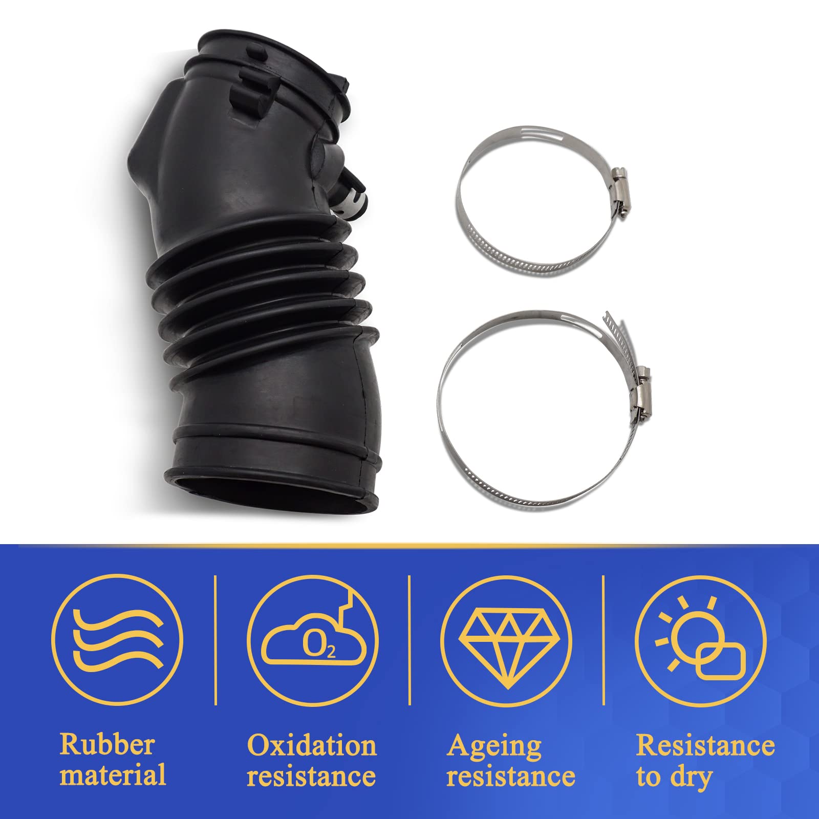 Air Cleaner Intake Hose Tube For 2009 2010 2011 2012 2013 2014 2015 Honda Pilot 17228-Rn0-A00