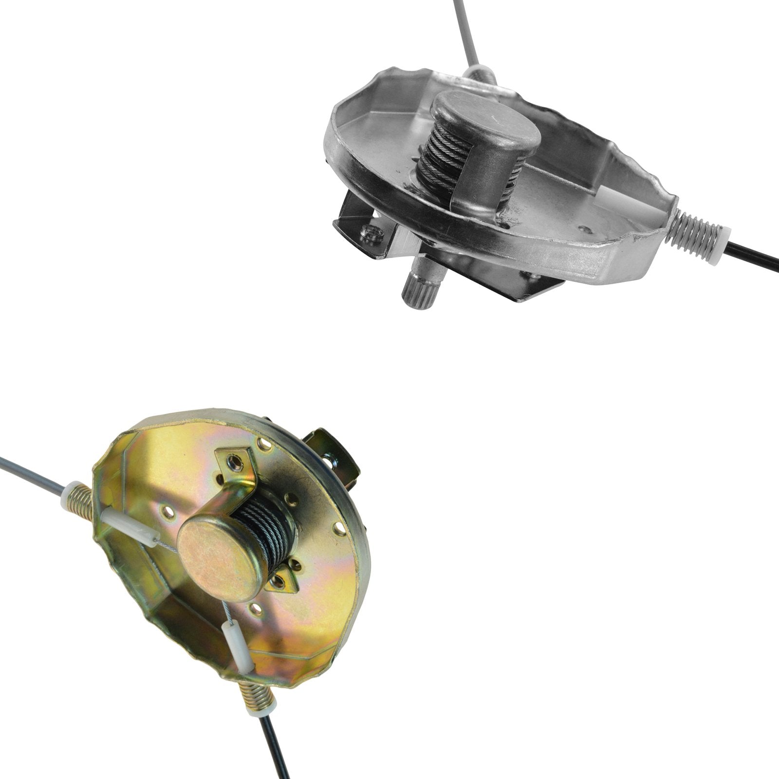 Trq Driver & Passenger Side Manual Window Regulator Set Compatible With 1998 Chevrolet Tracker 1989-1997 Geo 1989-1998 Suzuki Si