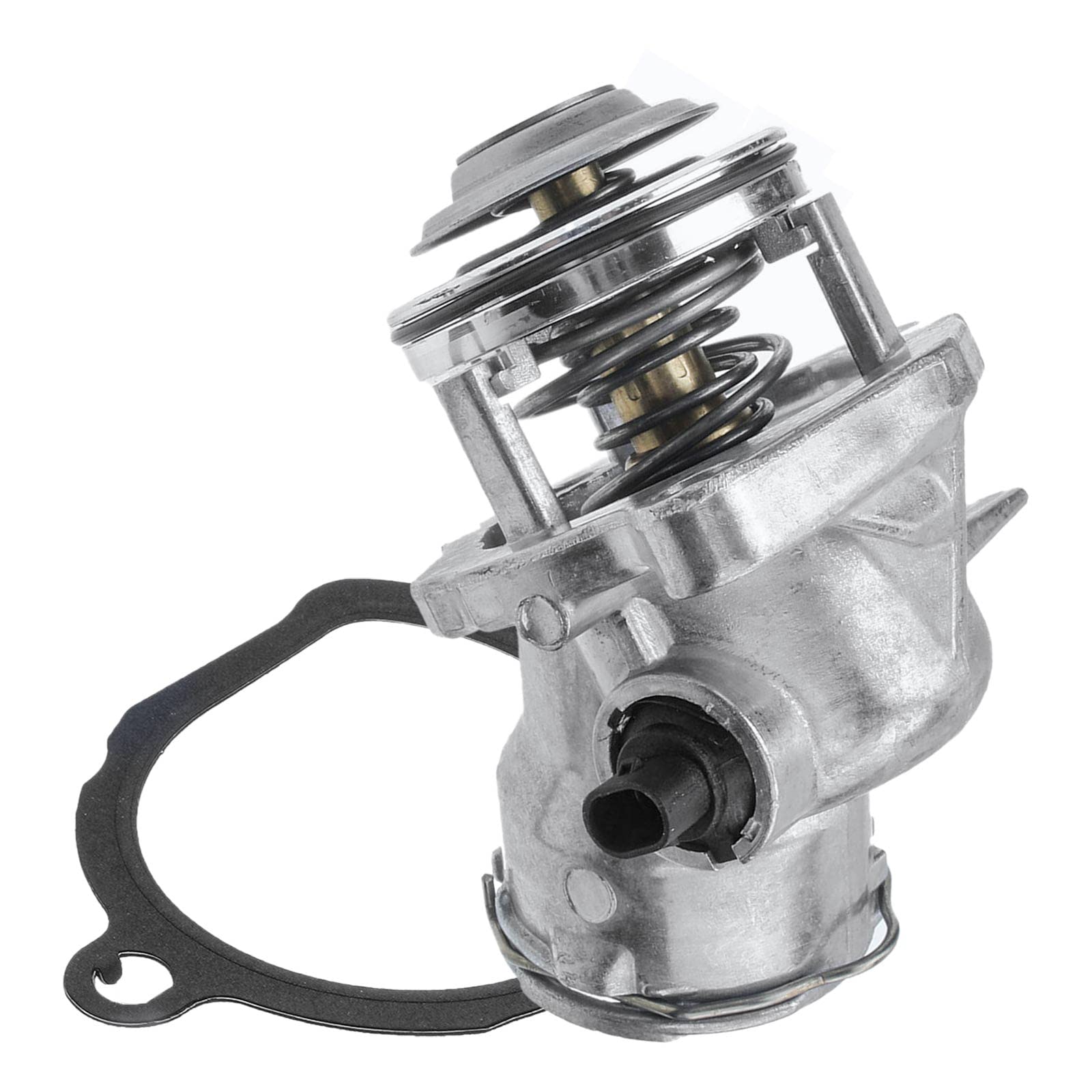 A-Premium Engine Coolant Thermostat Housing Assembly With Gasket Compatible With Mercedes-Benz C230 C250 C280 C300 C350 E280 E350 Ml350 Ml450 R350