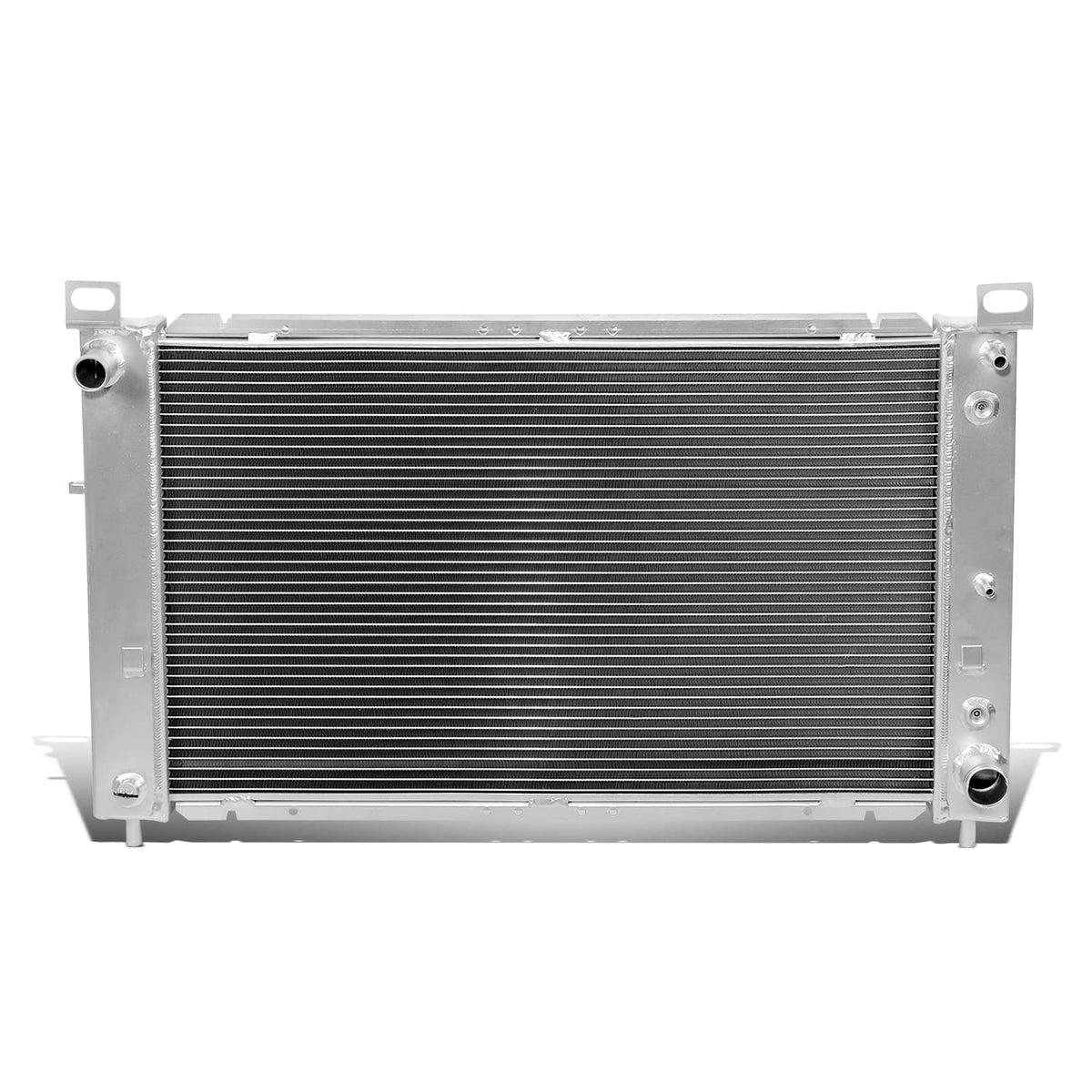 DNA MOTORING RA-SILVERADO99-2 1-Row Full Aluminum Radiator Compatible with 99-12 Silverado 1500 / 00-05 Suburban 1500 / 00-07 Yu