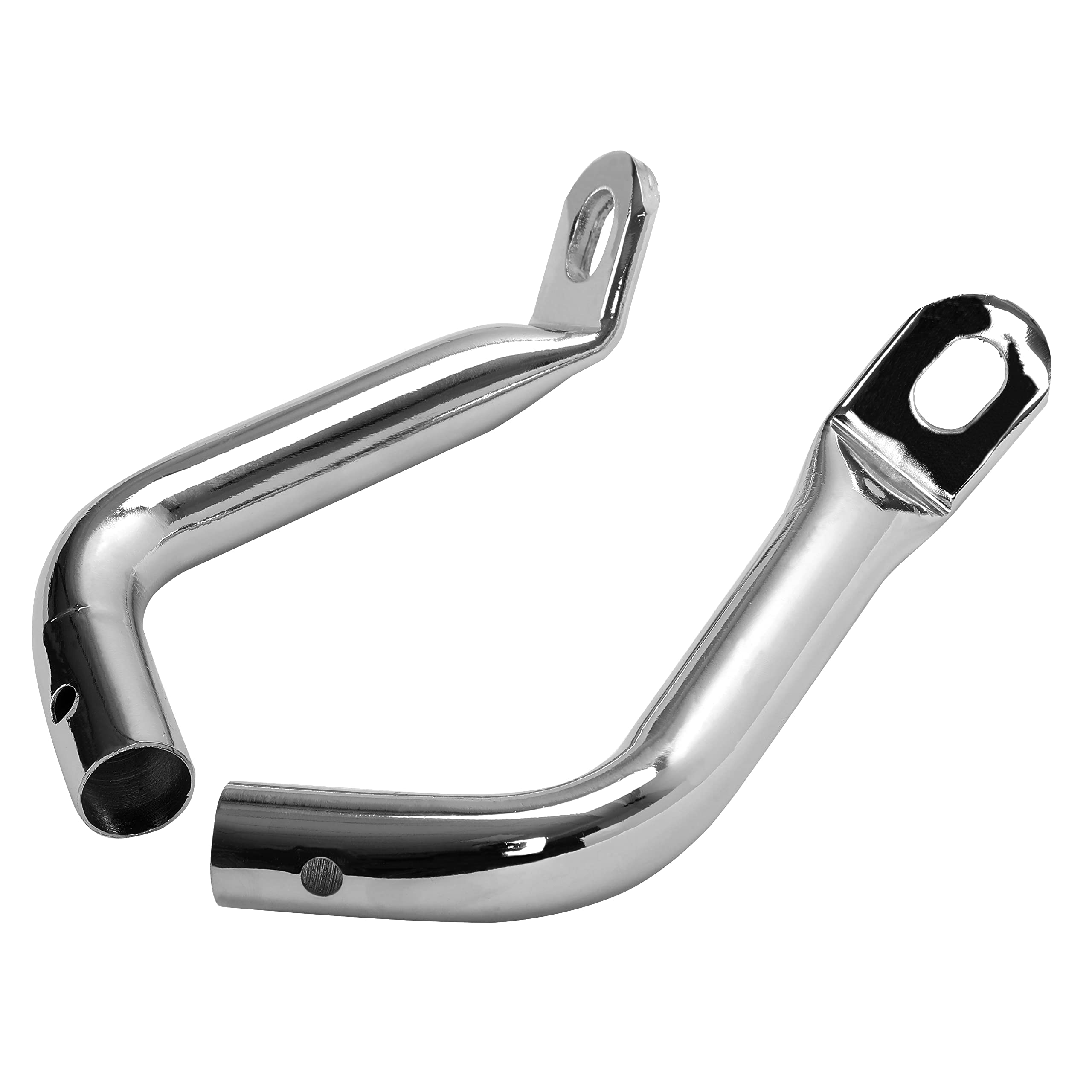 ECOTRIC Saddlebag Guard Support Eliminator Bracket Compatible with 1993-2013 Harley Touring Road King FLHR, Electra Glide FLHT/Ultra Classic, Street Glide FLHX, Road Glide FLTR Chrome