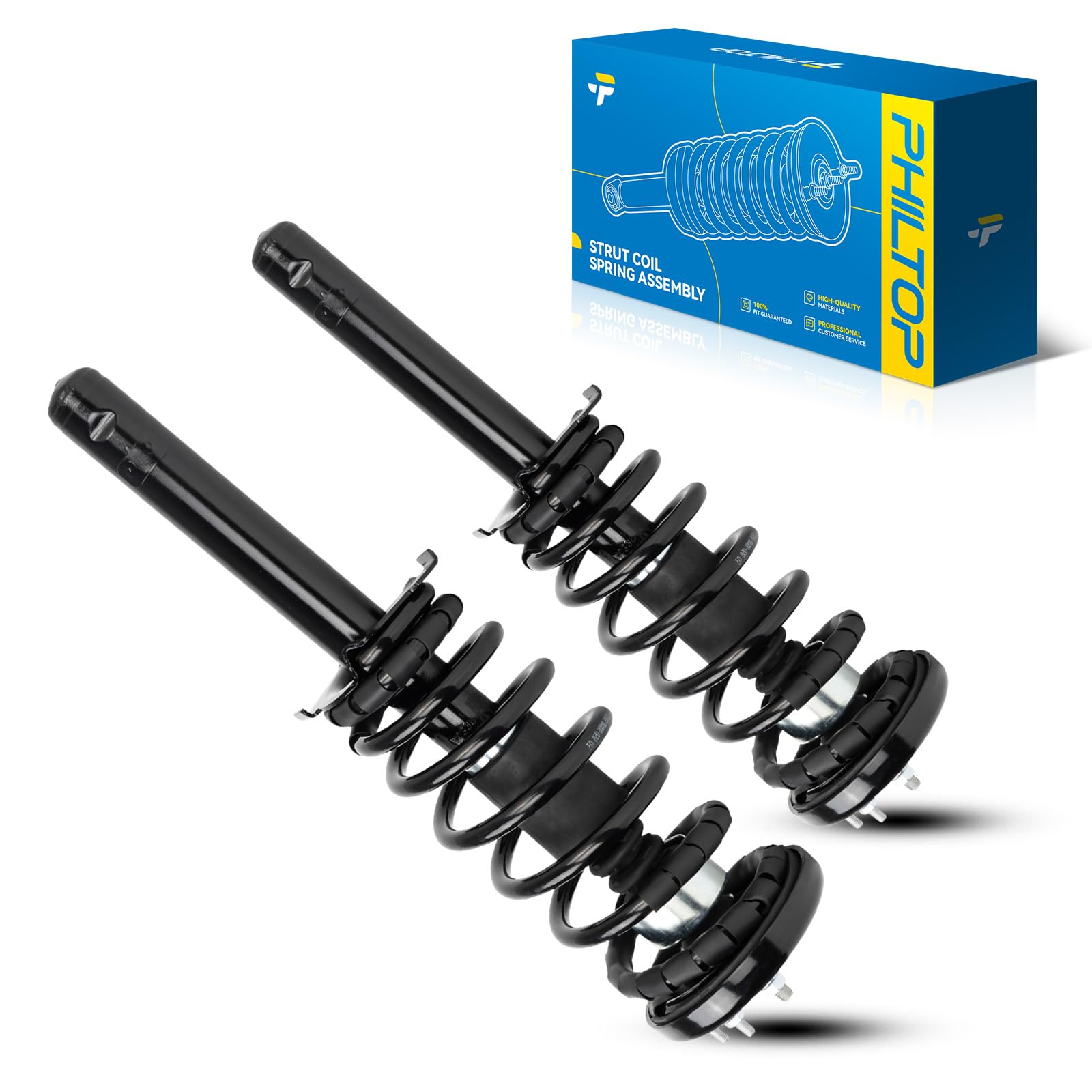 Philtop Front Struts Fit For Accord 2002 2001 2000 1999 1998, Complete Struts And Shocks Abslrber Assembly Fit For Accord 1998-2