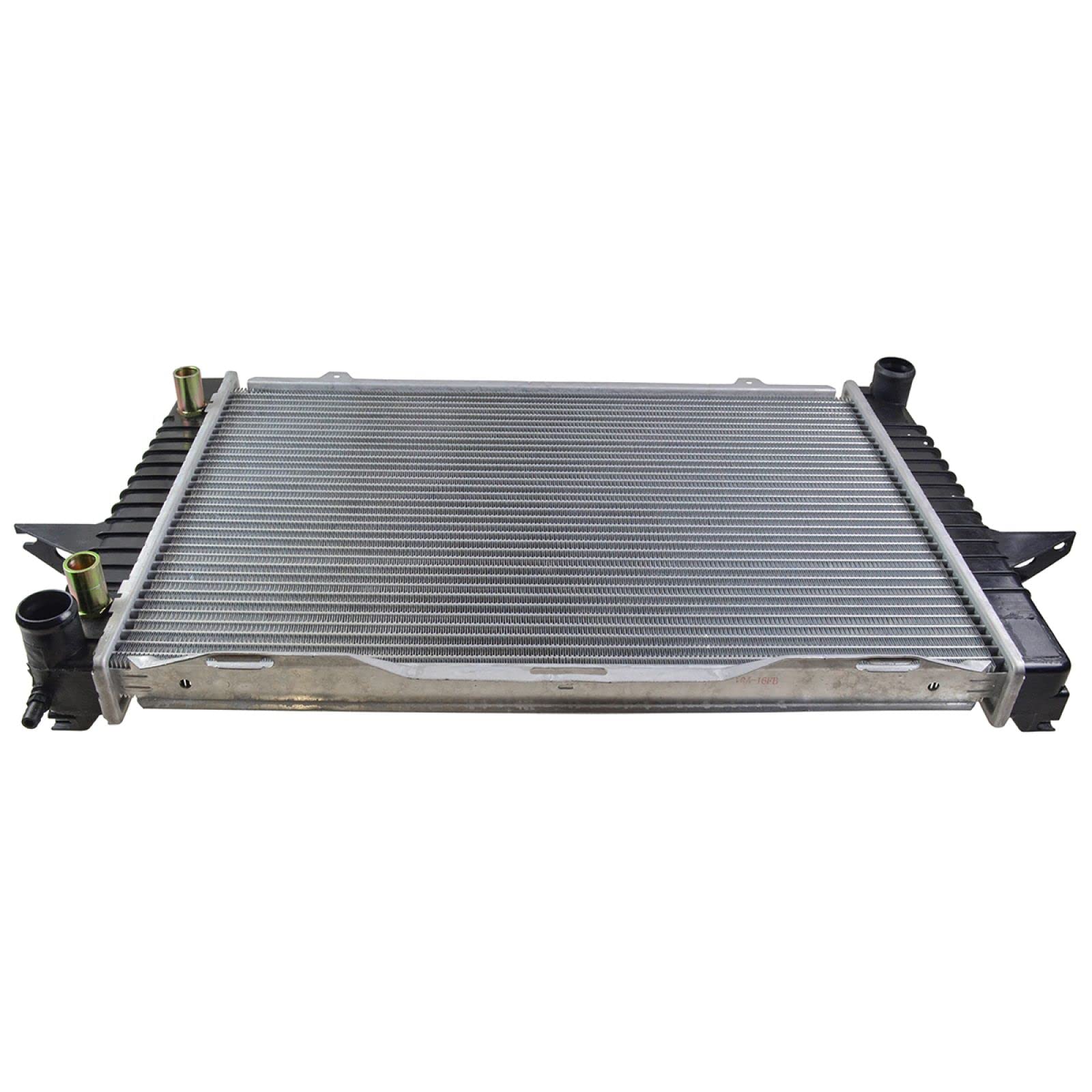 Trq Radiator Assembly Aluminum Core Compatible With 99-04 Volvo C70 99-00 S70 V70 Cu2424 Vo3010104