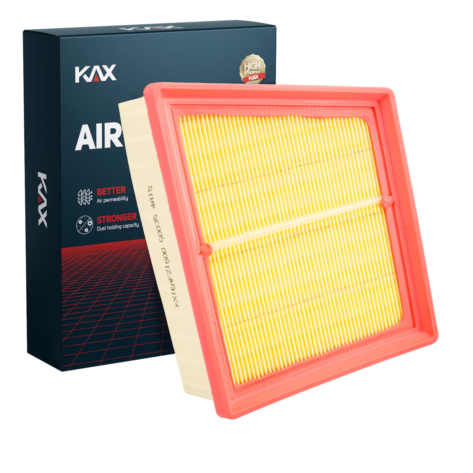 Kax Engine Air Filter, Ca10997 Replacement For Ford Fiesta 2011 2012 2013 2014 2015 2016 2017 2018 2019, Advanced Air Filter Med