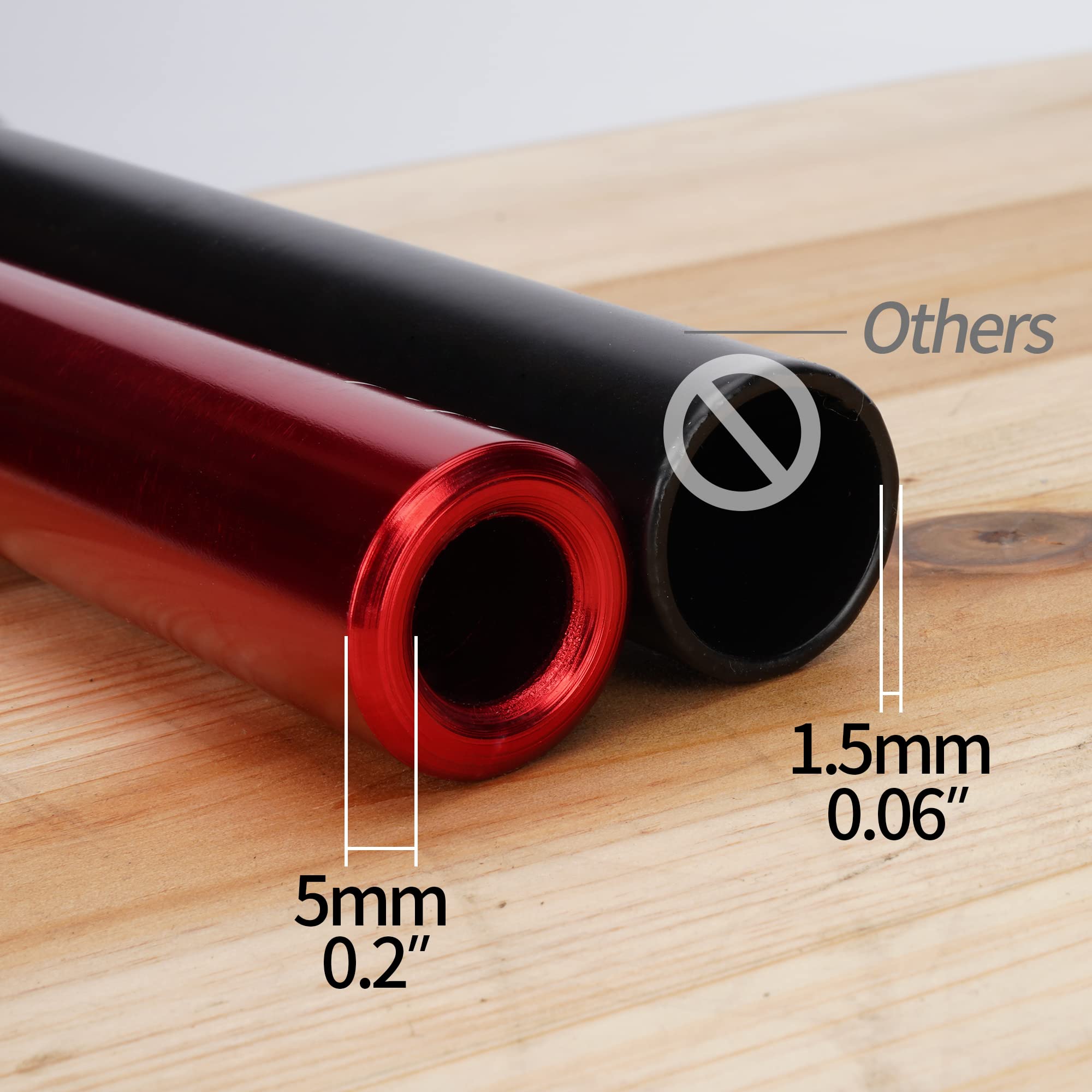 Weiyingsi Powersports-Handlebars, 28.75X7.48X3.54 Inches, Aluminium, Red, Compatible With Crf Yzf Kxf Klx Rmz Drz Dirt Bike Atv Quad