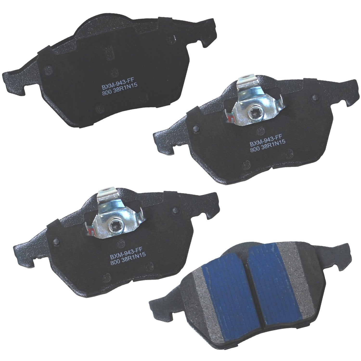 Bendix Premium Sbm800 Semi-Metallic Front Brake Pads For Saab 9-5 2001-1999, 900 1998-1997