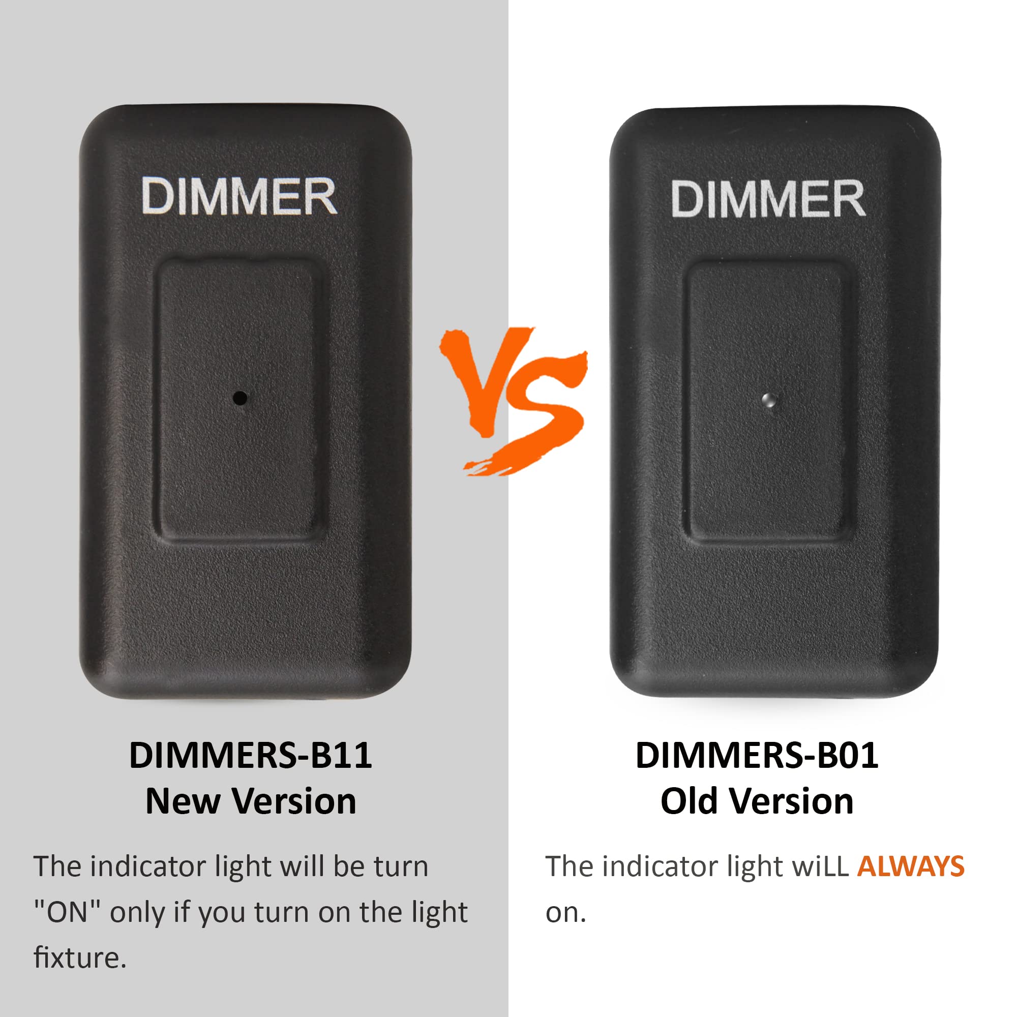 Facon 12Volt Touch Dimmer Switch, 50Watts Max, Use With 12V Led Lights, Incandescent And Halogen Bulbs For Rv, Camper, Marine, A