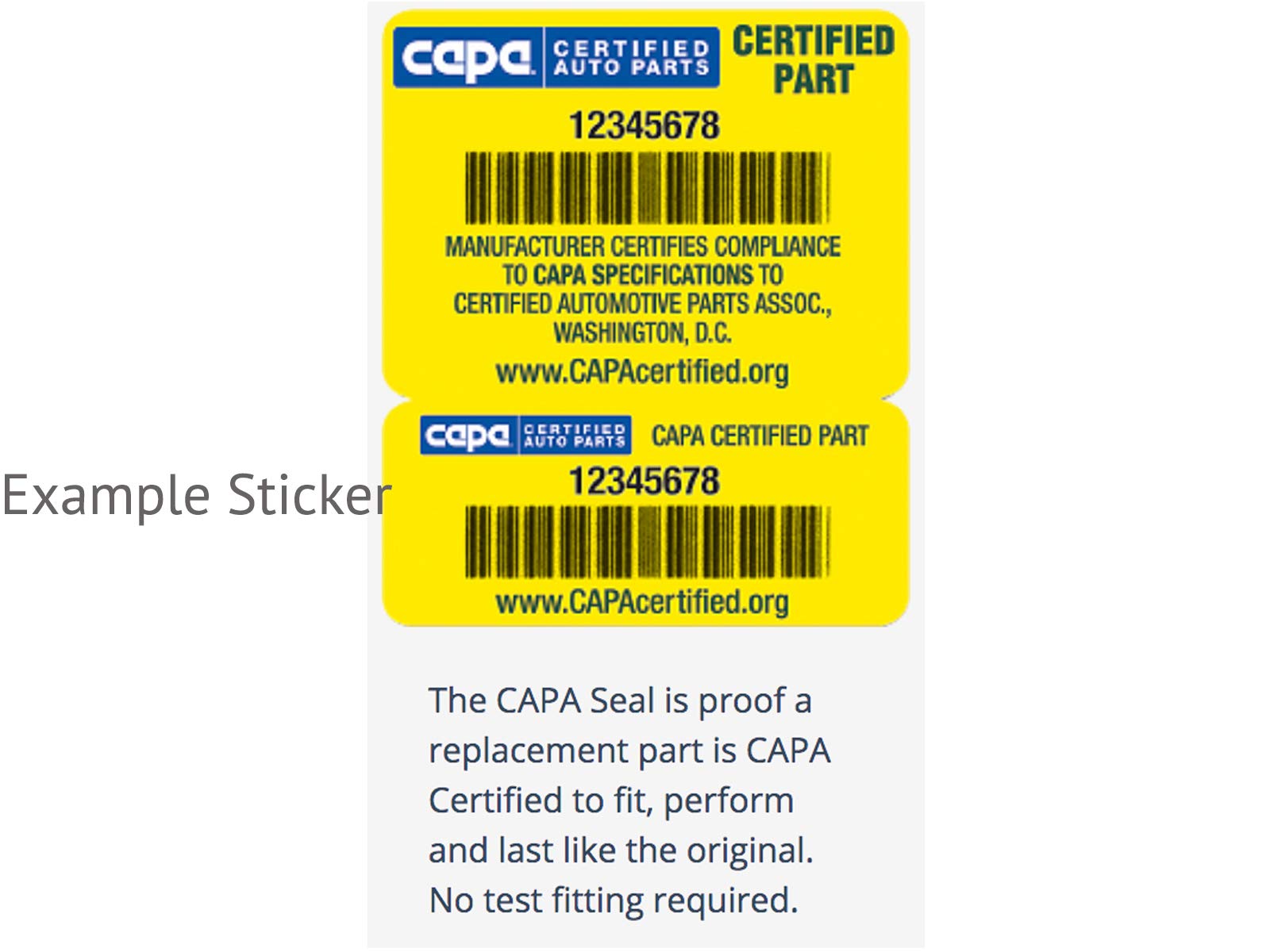 Multiple Manufacturers Oe Replacement Bumper Cover Reflector Ford Explorer 2013-2015 (Partslink Fo1184100)