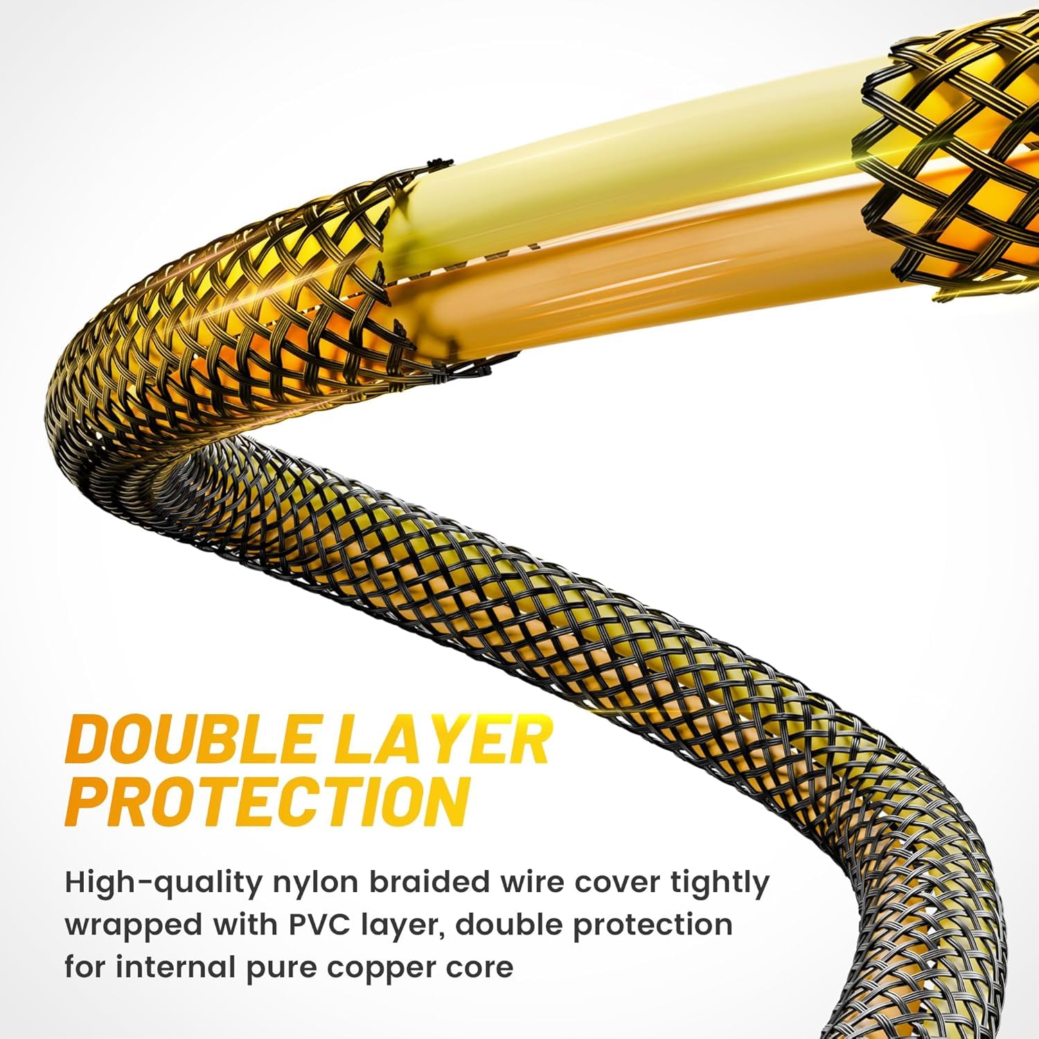 Oyviny 4 Pin 5 Wire Trailer Wiring Harness 22Ft For Rewiring Both-Side Taillights, Pure Copper Wishbond Trailer Light Kit 4 Way