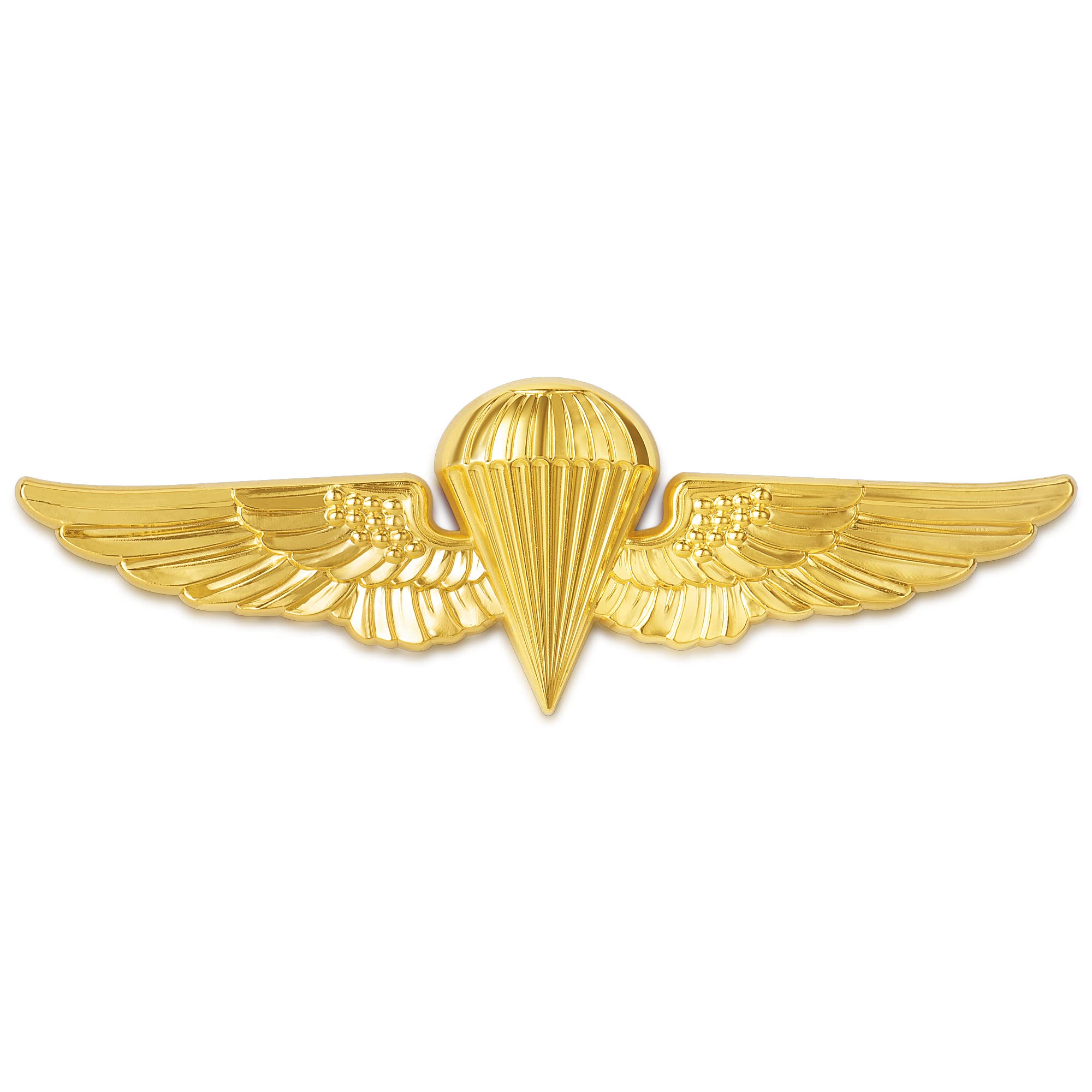 Navy And Marine Parachutist Metal Decal Auto Emblem