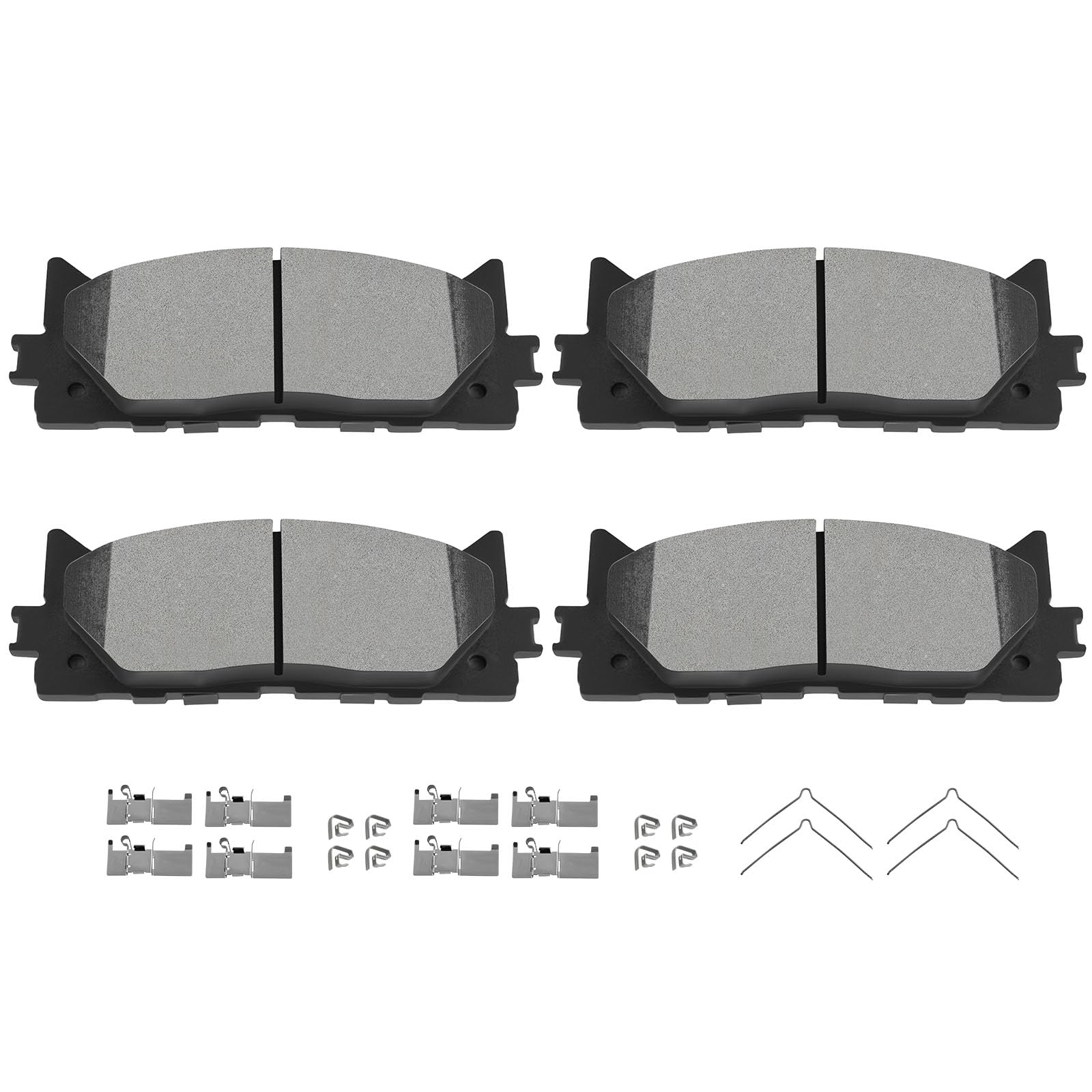 Scitoo D1222 Front Ceramic Brake Pads Sets Fit For Lexus Es350 2007-2018,For Toyota Avalon 2008-2018,For Toyota For Camry 2007-2