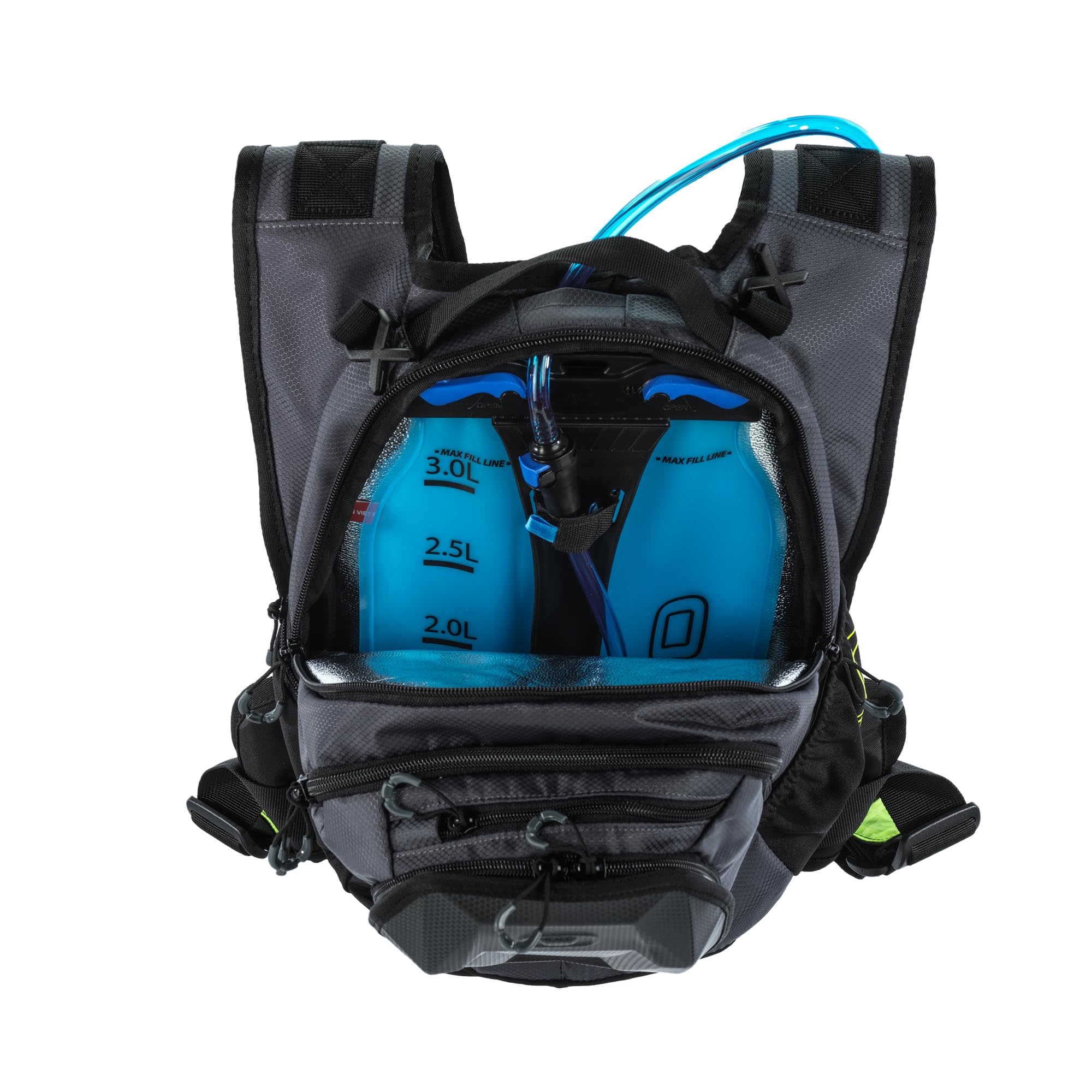 Ogio 122101_03 Black Dakar 3L Hydration Pack, One Size