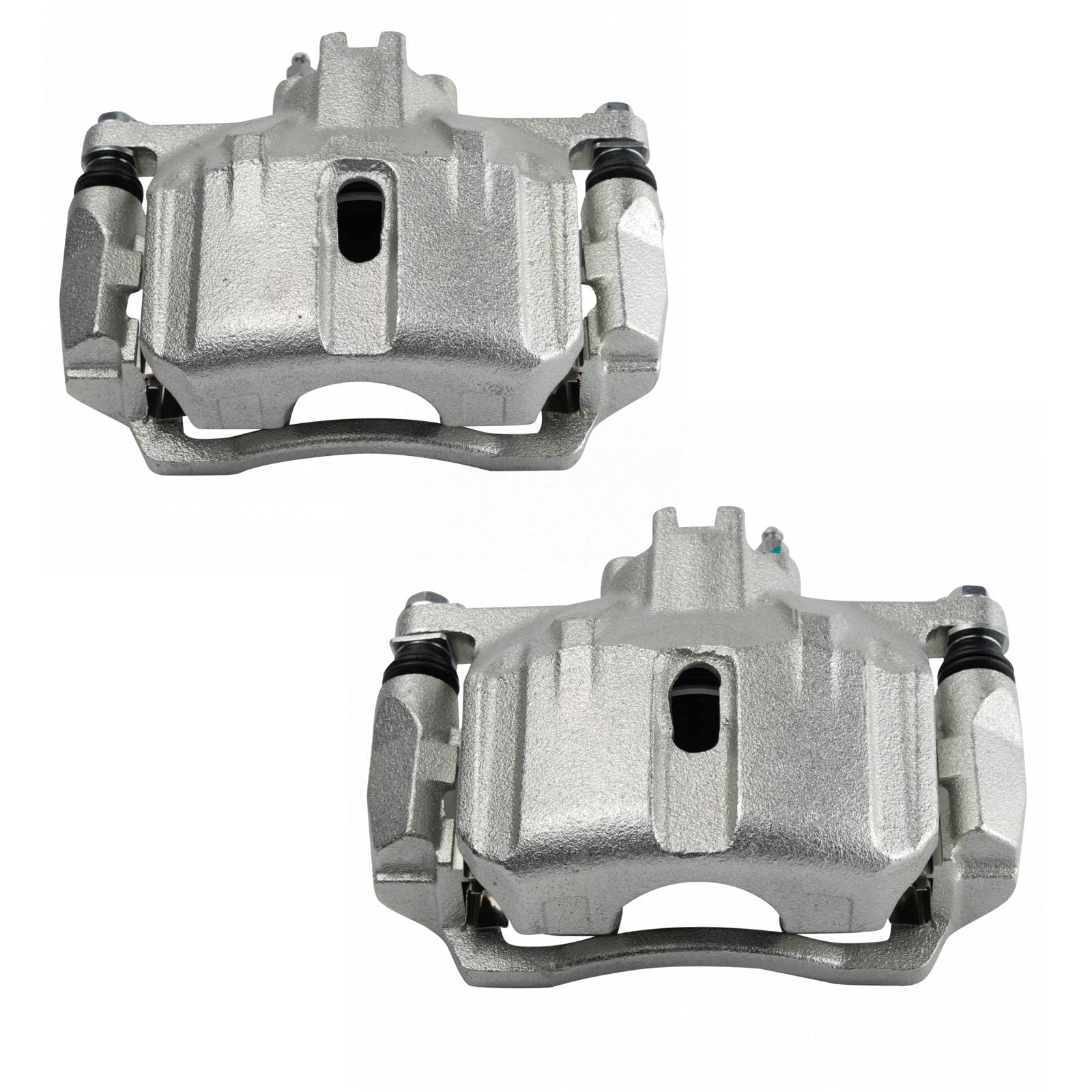 Trq Front Brake Caliper Set Compatible With 2012-2015 Honda Civic