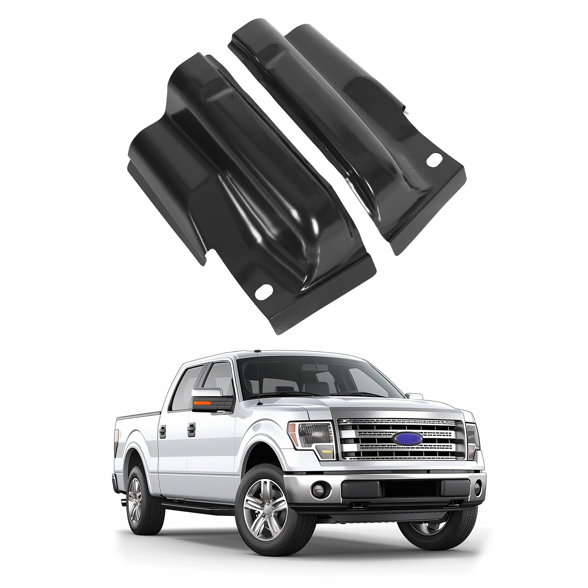 ECOTRIC Cab Corners Compatible with 2009-2014 F150 Crew Cab 4 Door