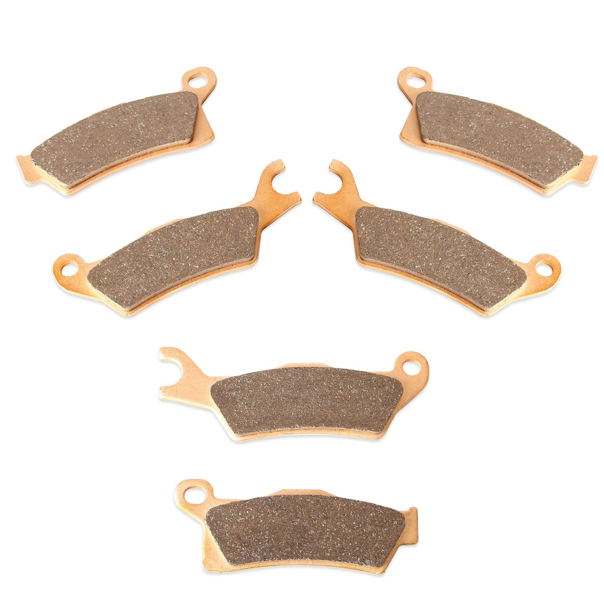 RANSOTO Brake Pads Compatible with 2012-2022 Can am Outlander 450 500 570 650 800 800R 850 1000 EFI XT XT-P XMR DPS Max Front an