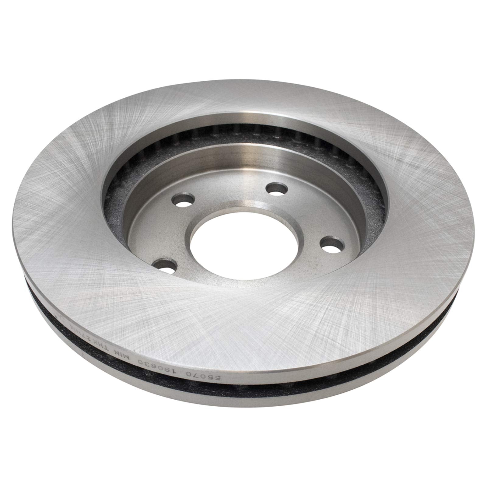 Trq Front Brake Pad & Rotor Kit Brake Pads Brake Rotor Semi-Metallic Compatible With 2002-2007 Buick Rendezvous 2001-2005 Pontia