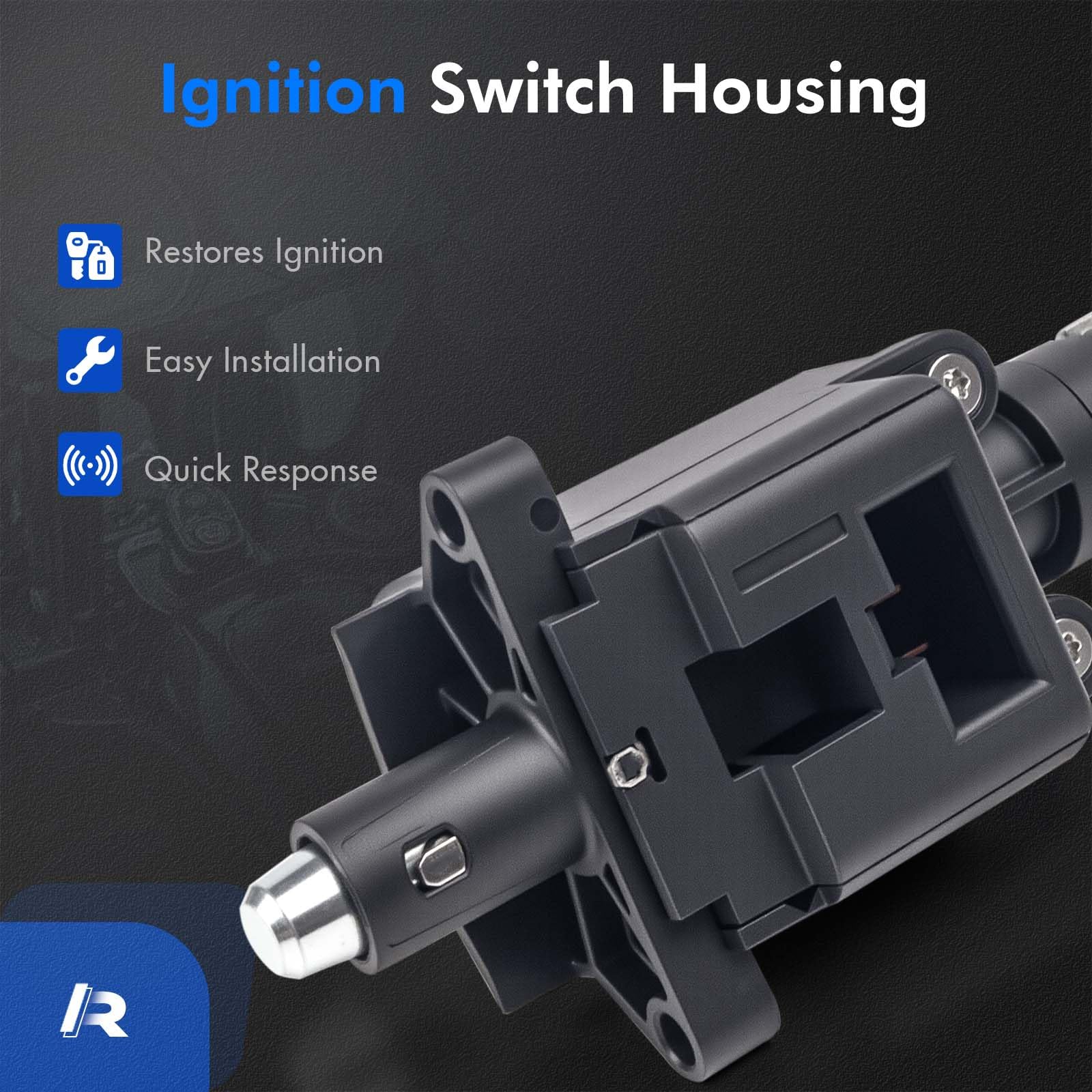 71572-06 Ignition Switch Lock Housing Kit Fit for Harley-Davidson Electra Glide 2006-2013, Road Glide 2006-2013, Road King 2006-