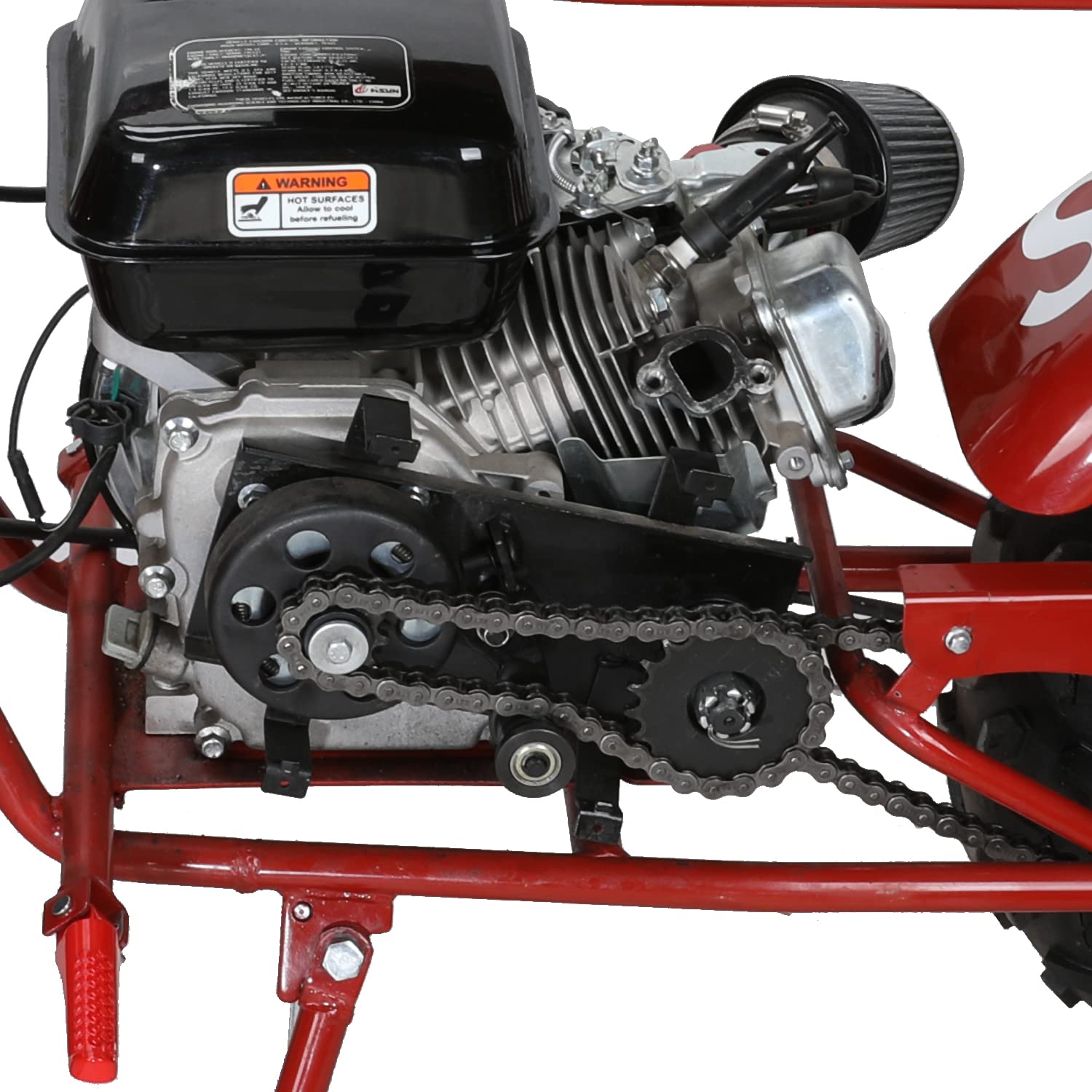 Yoxufa 420 Chain Replacement For Coleman Mini Bike Ct200U Bt200X Ct200U-Ex Baja Warrior Mb165 Mb200 Predator 212Cc 196Cc 200Cc 6