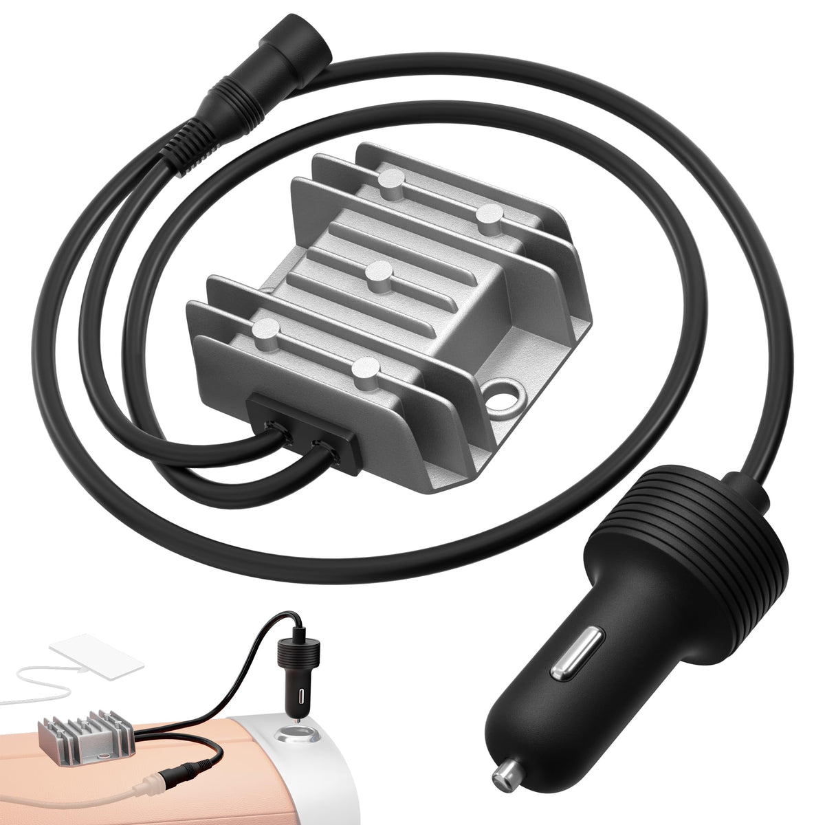 Starlink Mini Step Up Cigarette Lighter Power Adapter,Starlink Cigarette Lighter,Starlink Mini Power Adapter,High-Efficiency 10V