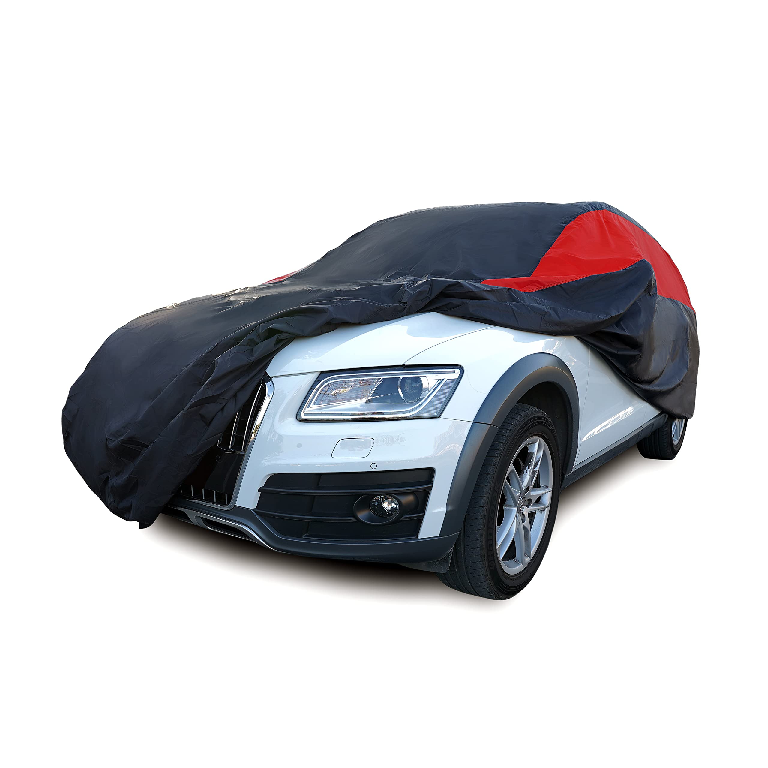 Mornyray Car Cover Waterproof All Weather Windproof Snowproof Uv Protection Outdoor Indoor Full Car Cover, Universal Fit For Suv