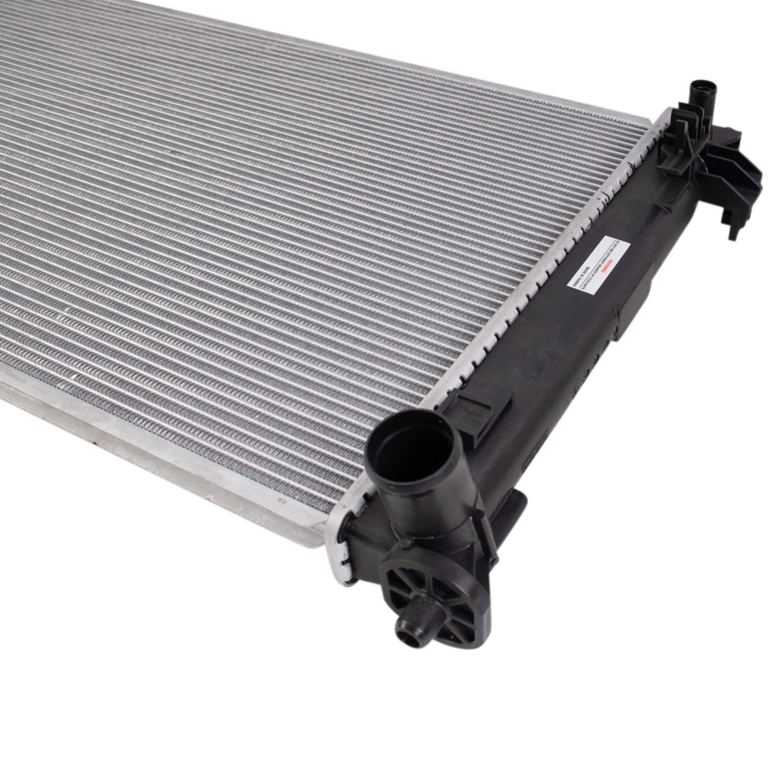 Trq Radiator Assembly Aluminum Core Compatible With 18-21 Toyota C-Hr 20-22 Corolla Cu13666