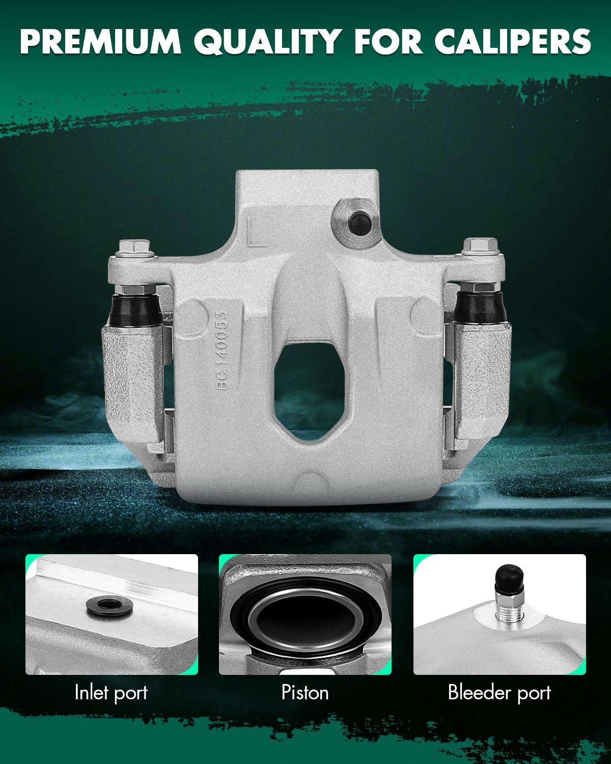 Scitoo 18B4804 18B4805 Rear Left & Right Brake Calipers W/Bracket For Buick For Rainier,For Chevy For Ssr/For Trailblazer,For Gm