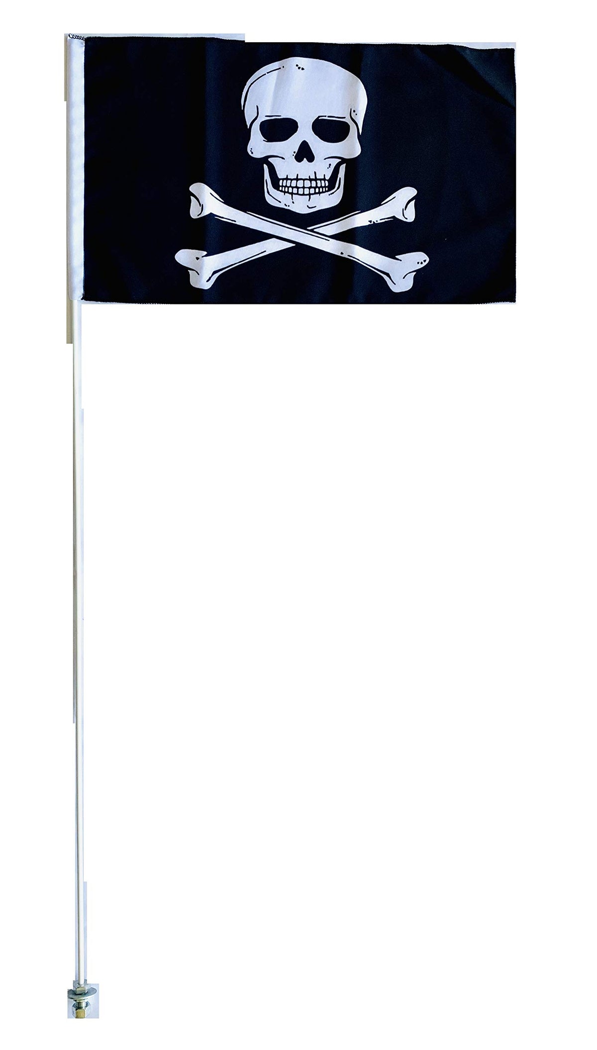 Jlp Intended For Polaris Rzr Canam Atv Whip Glamis Sand Dunes Maverick X3 Flexible 6 Ft Tall Black Pirate Flag