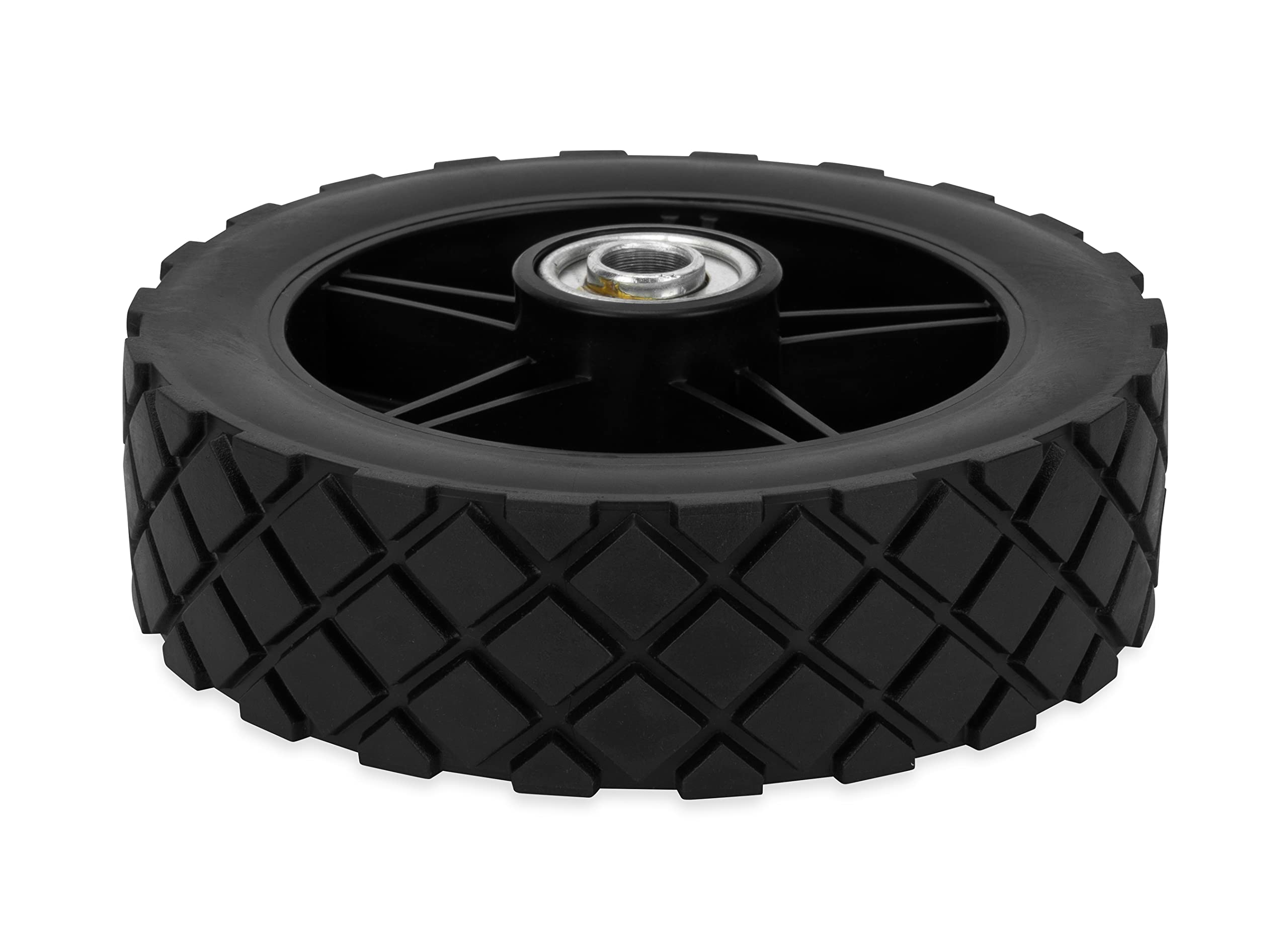 Camco Rhino Rv Tote Tank Front Wheel Repair Kit - Replacement Front Wheels For Rhino Tote Tanks - 6'' In Diameter Wheels - 2-Pac