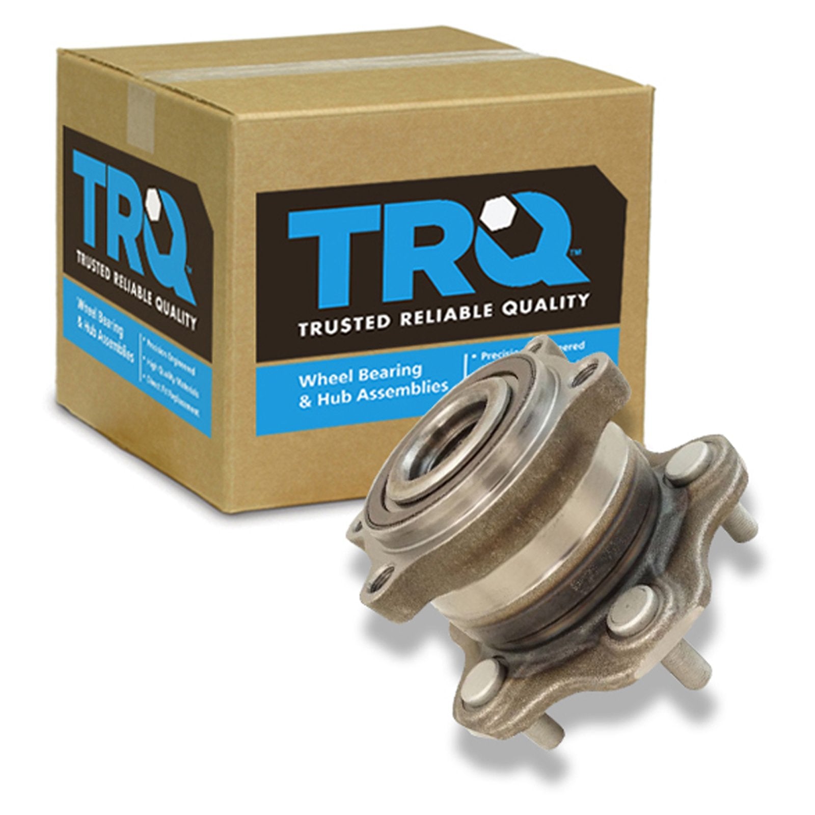 Trq Rear Left Right Wheel Hub Bearing Assembly Driver Passenger Side Compatible With 2009-2014 Nissan Murano