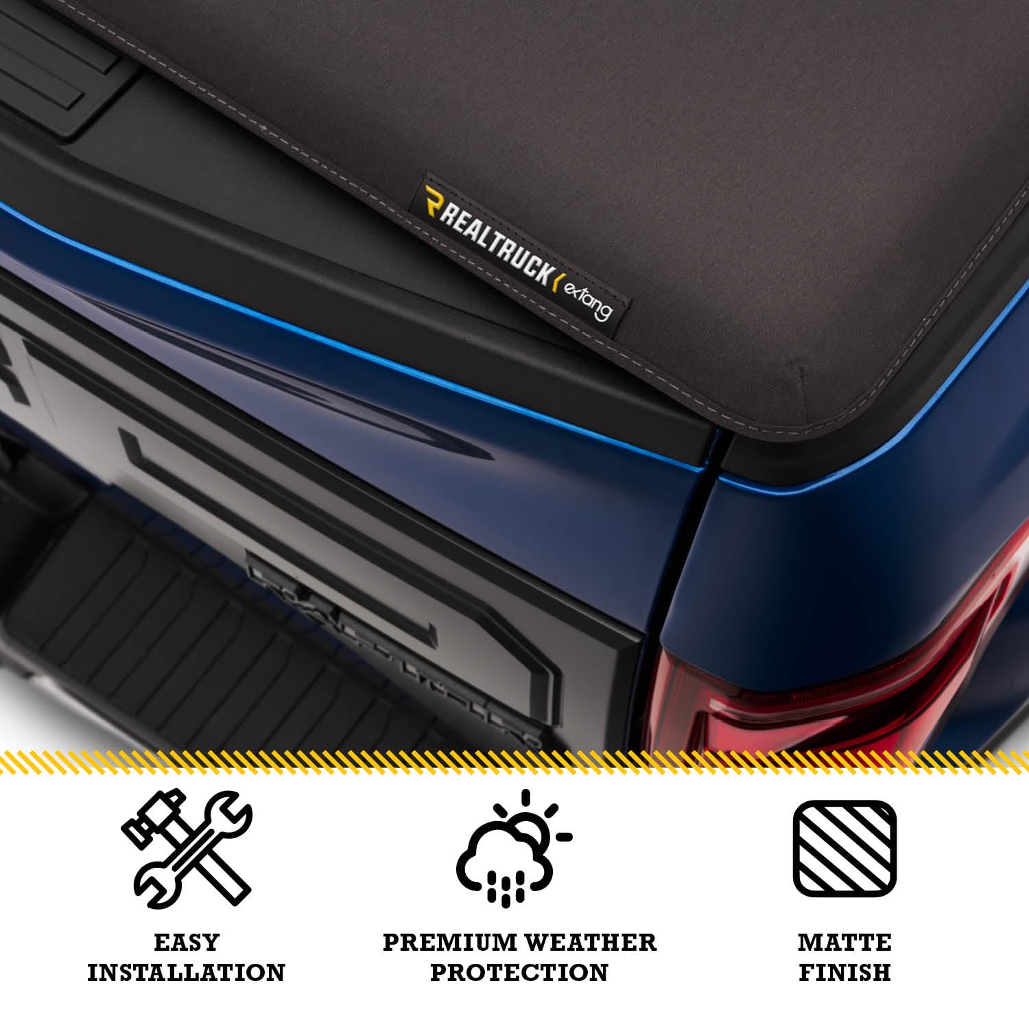 Realtruck Extang Trifecta 2.0 Signature Soft Folding Truck Bed Tonneau Cover | 94702 | Fits 2021 - 2025 Ford F-150 (Incl. Raptor/Lightning) 5' 7 Bed (67.1)
